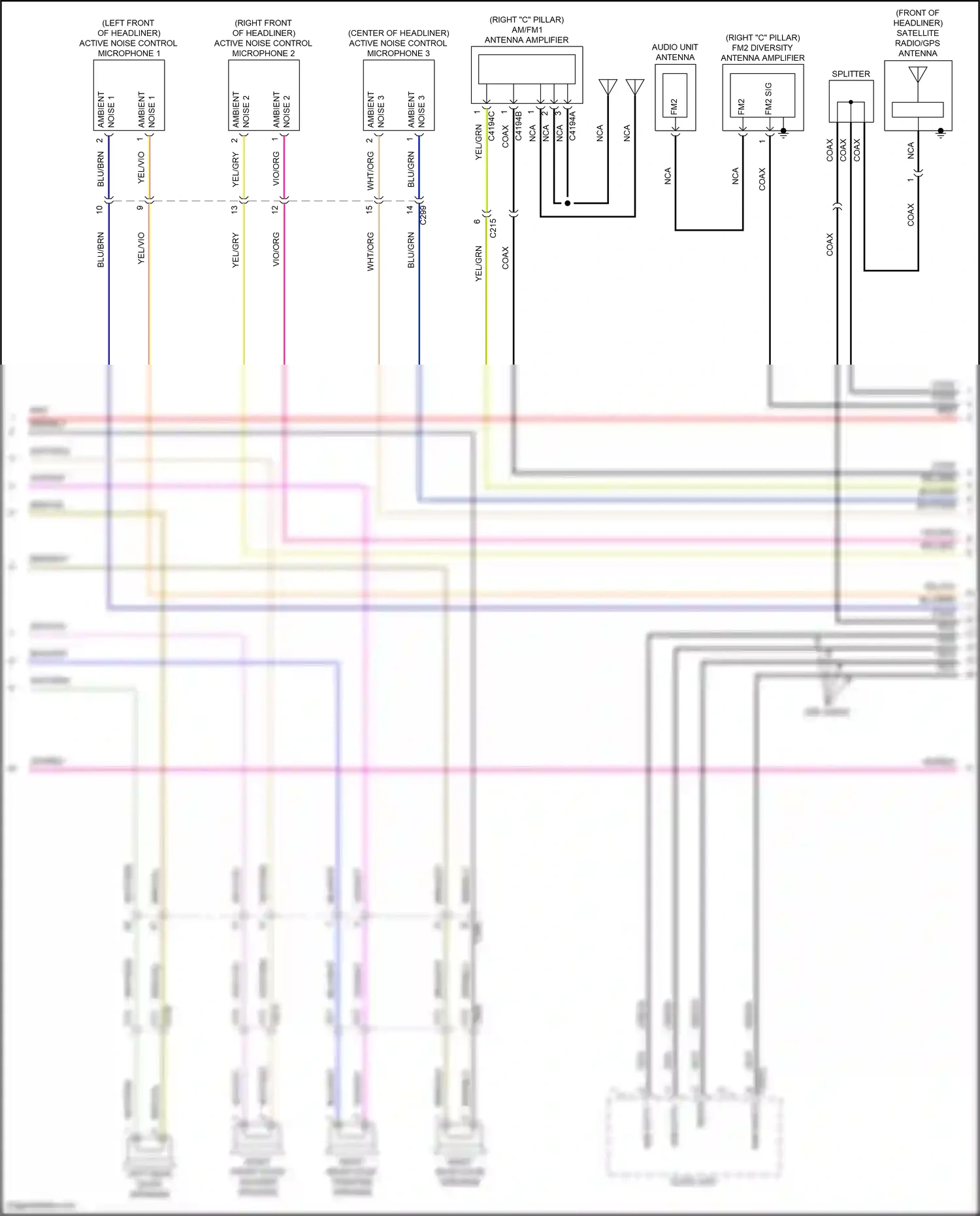 Ford Expedition IV (2017-2022) vio/org wiring diagram  (42 of 86)