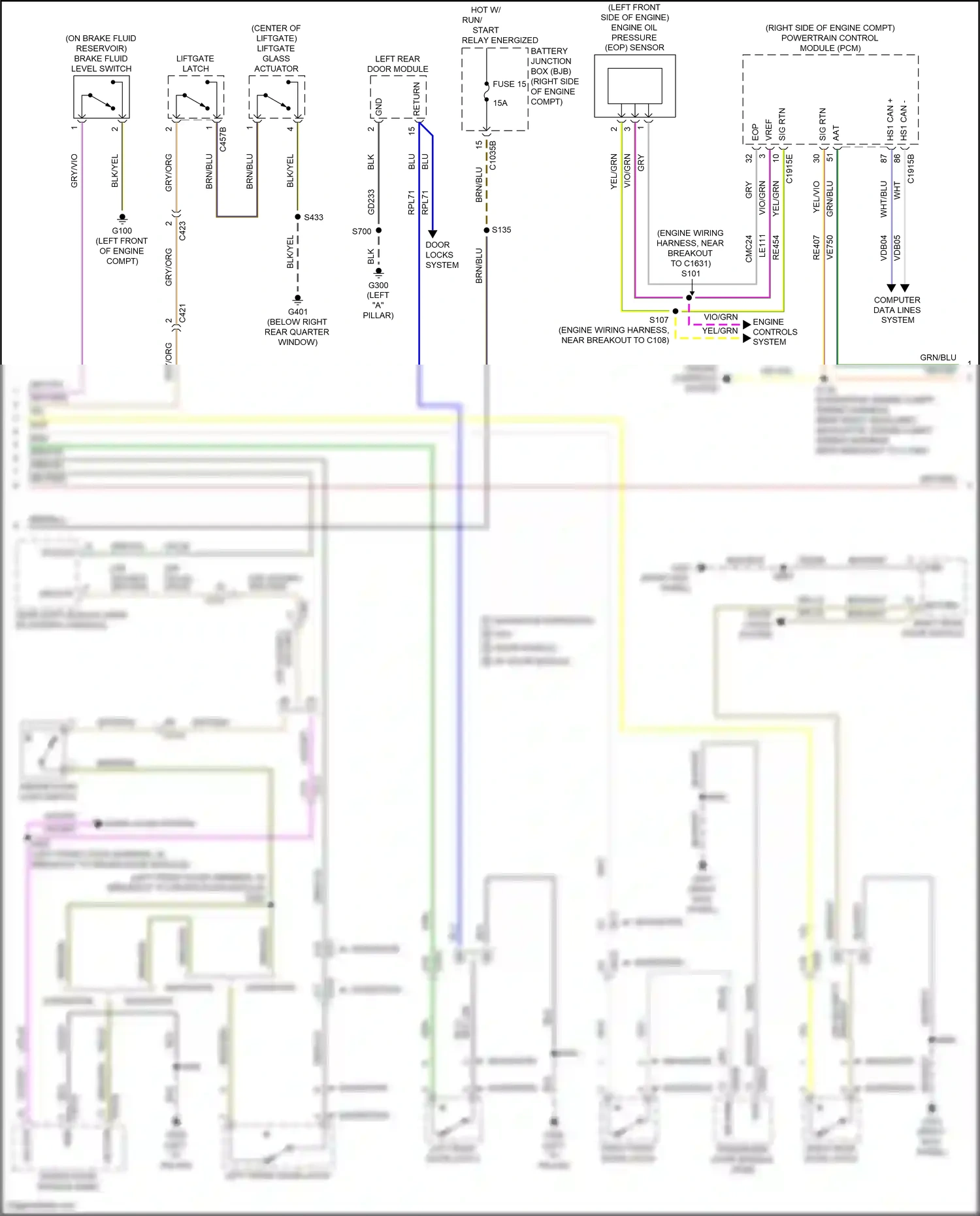 Ford Expedition IV (2017-2022) wht wiring diagram  (7 of 98)