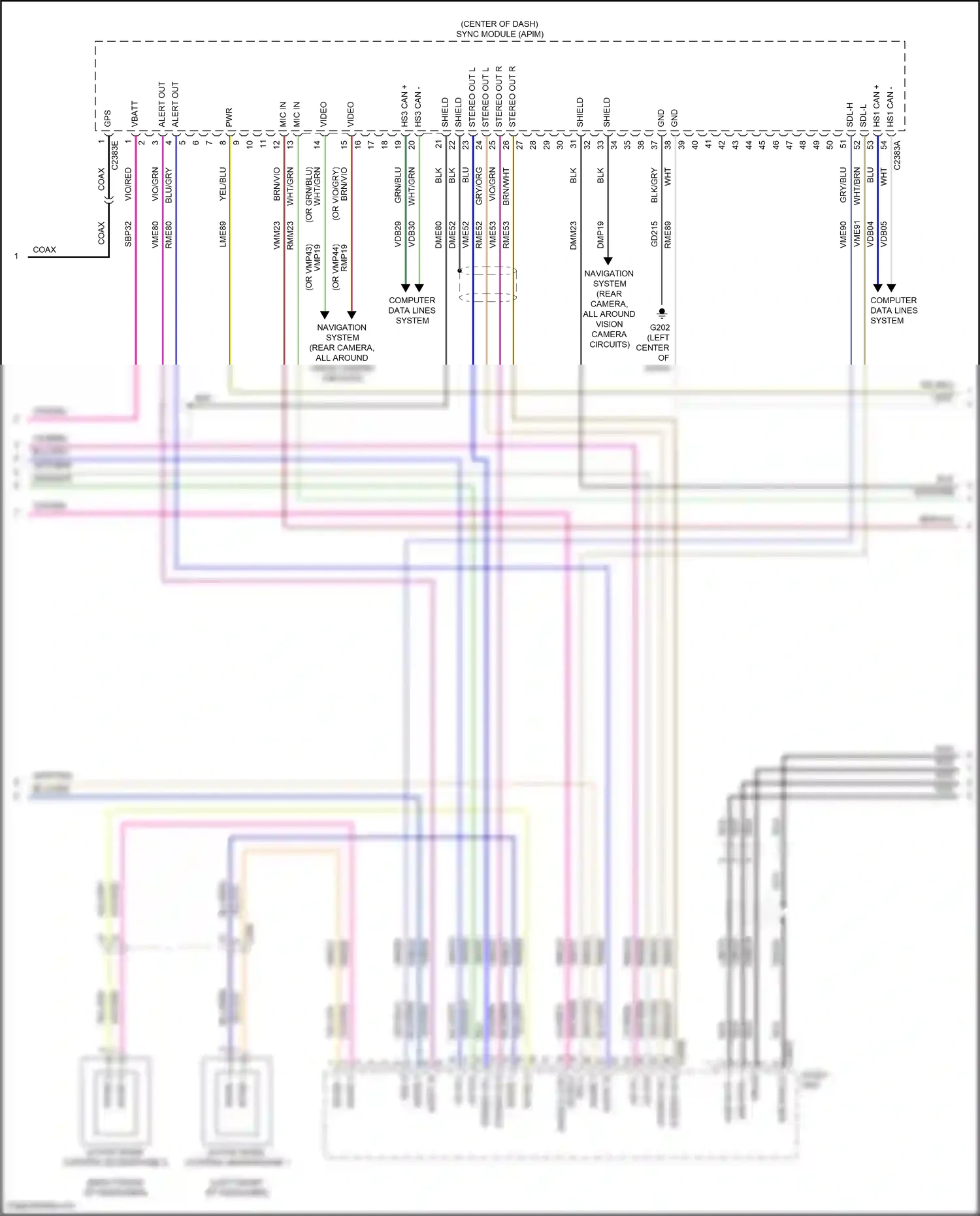 Ford Expedition IV (2017-2022) wht wiring diagram  (58 of 98)