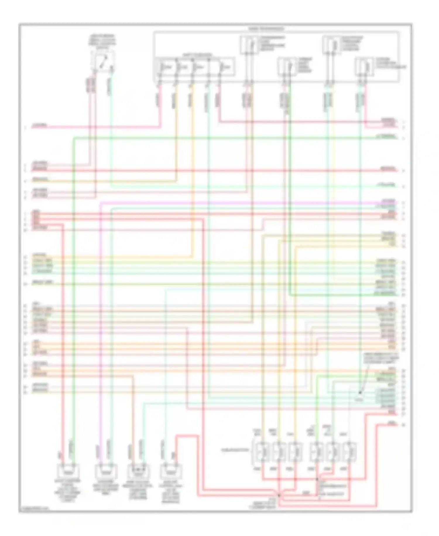 Explorer Ford II (1994-2003): Wiring diagram engine performance 4.0l ohvs (3 of 4)