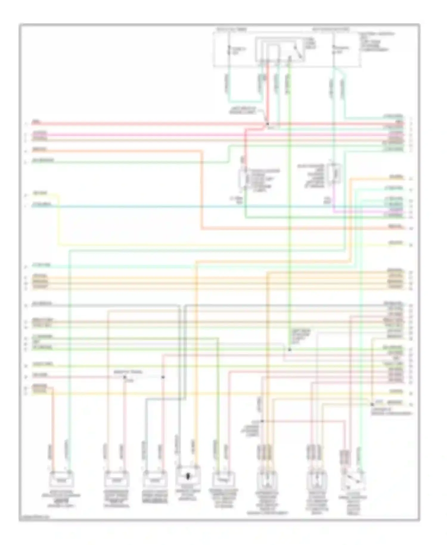 Explorer Ford II (1994-2003): Wiring diagram engine performance 4.0ls, late production (2 of 4)