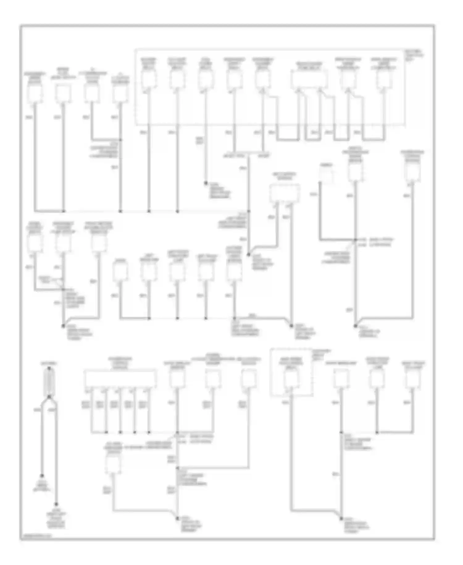 Wiring diagram blk for Ford Explorer II (1994-2003) (23 of 119)