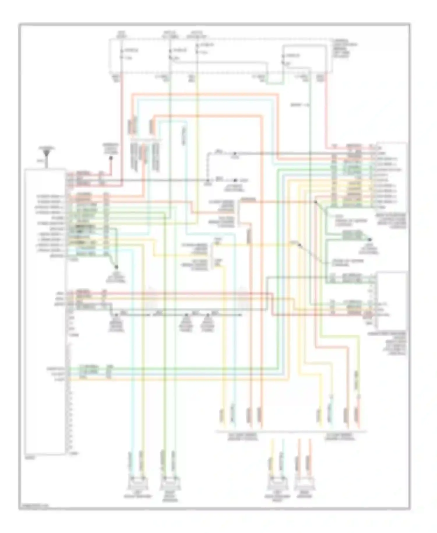 Wiring diagram hot in run or acc for Ford Explorer II (1994-2003) (5 of 12)