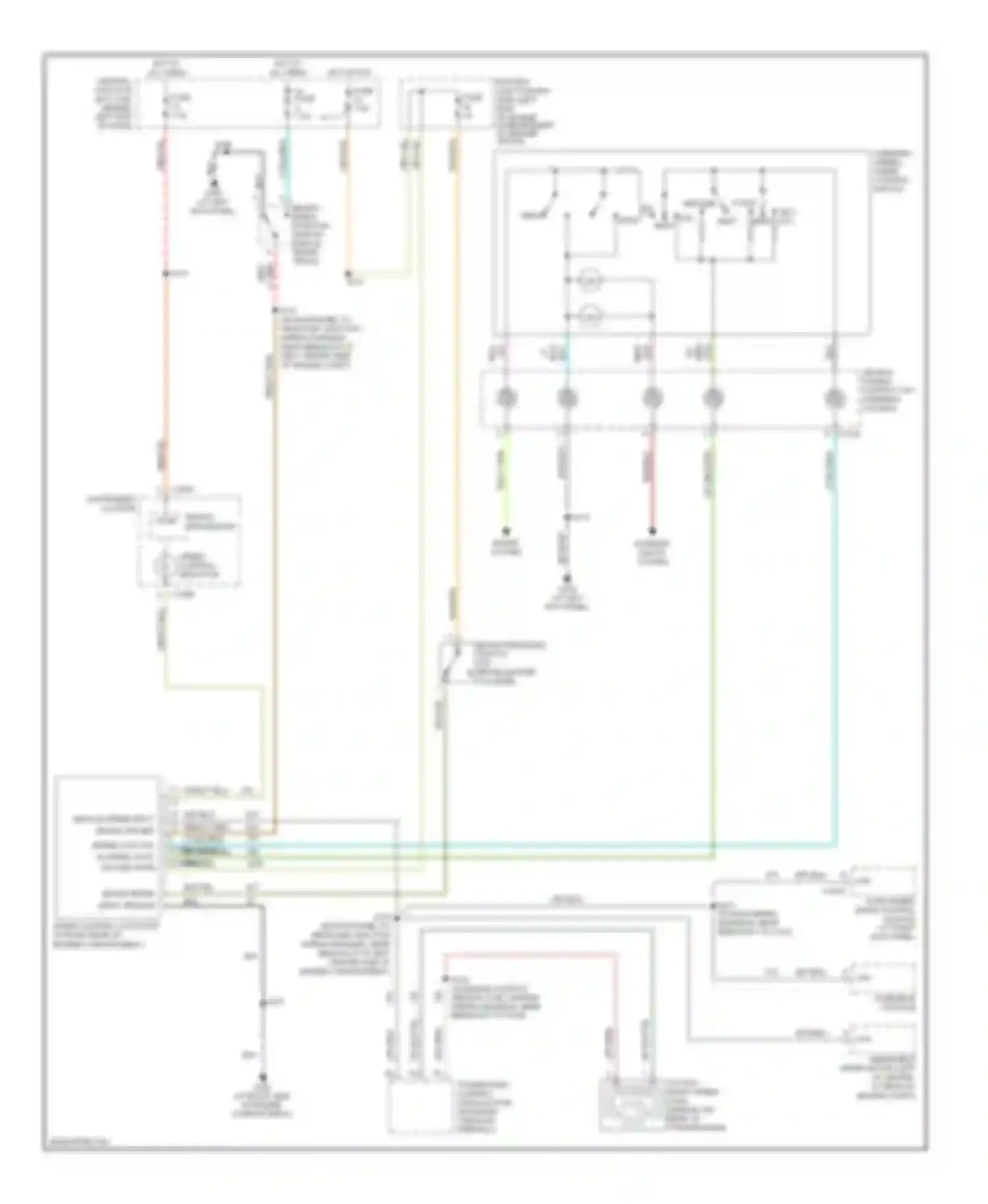 Explorer Ford III (2001-2006): Cruise control circuit