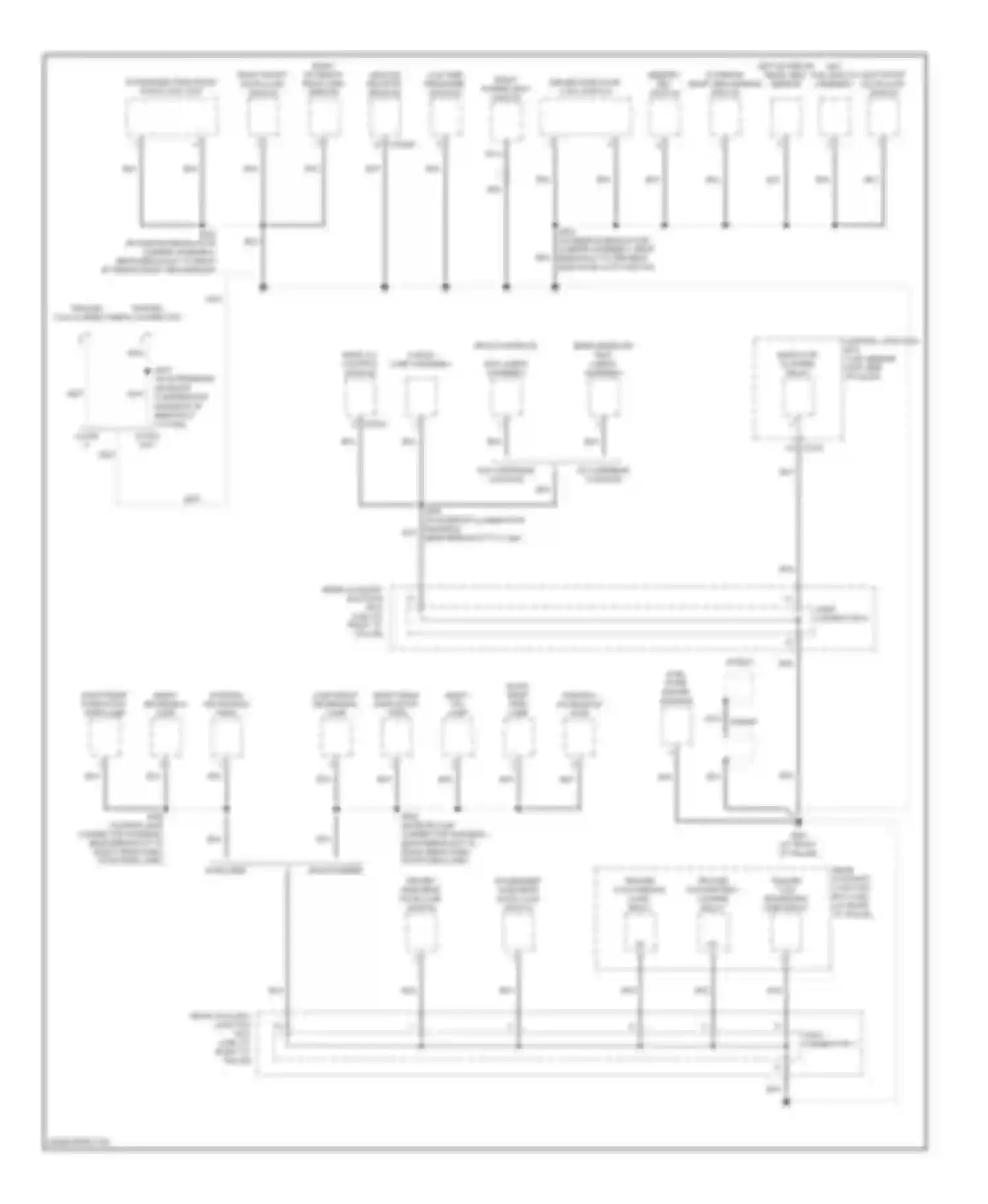 Explorer Ford III (2001-2006): Ground distribution circuit (3 of 4)