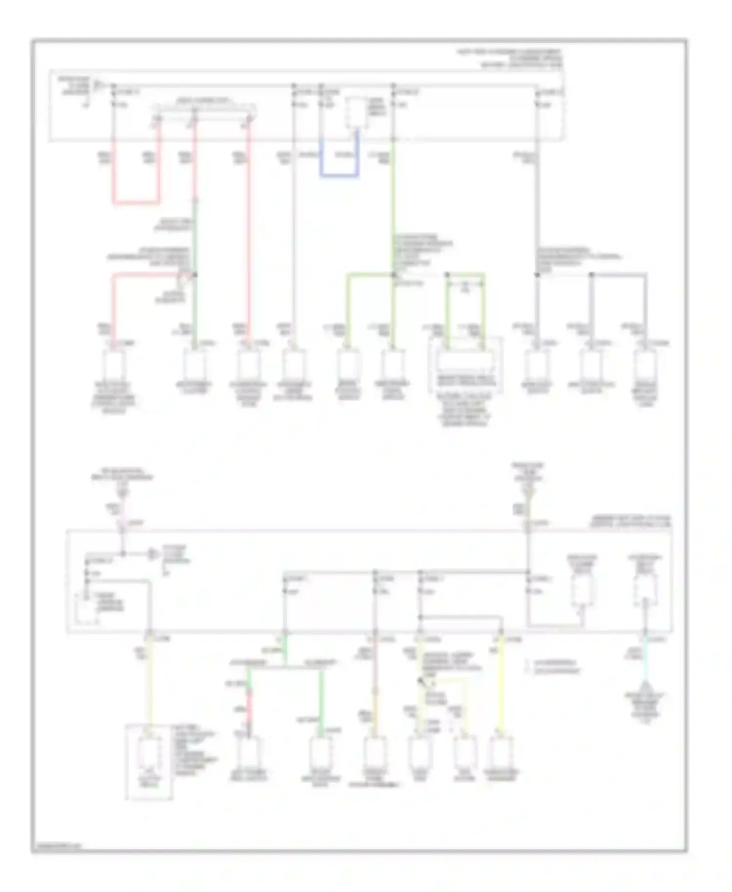 Wiring diagram accessory delay relay for Ford Explorer III (2001-2006) (3 of 4)