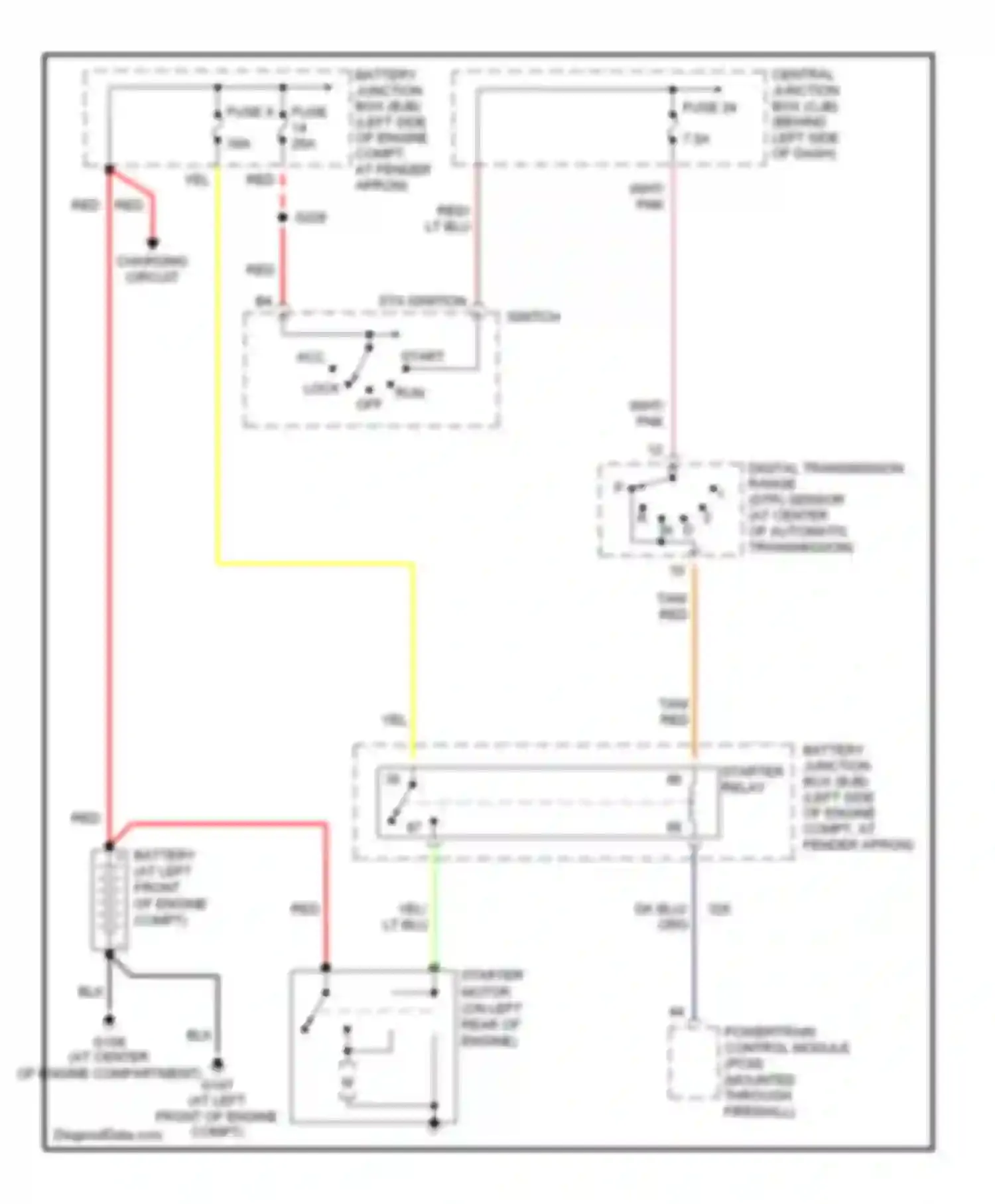 Wiring diagram blk for Ford Explorer III (2001-2006) (60 of 91)