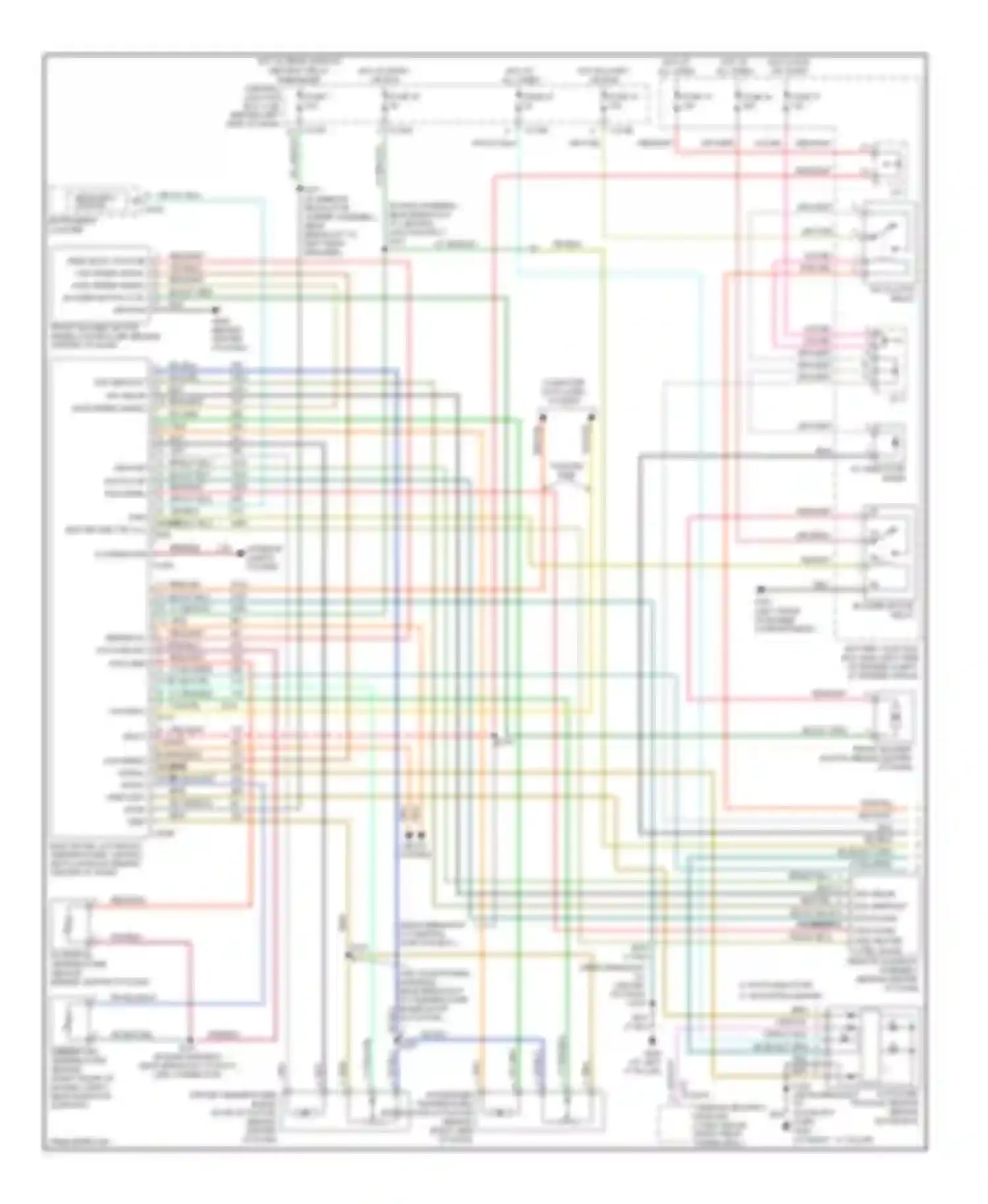 Wiring diagram fuse 10 for Ford Explorer III (2001-2006) (2 of 10)