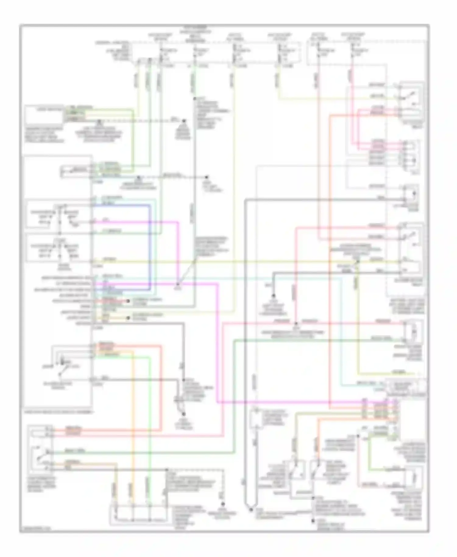 Wiring diagram fuse 16 for Ford Explorer III (2001-2006) (5 of 9)