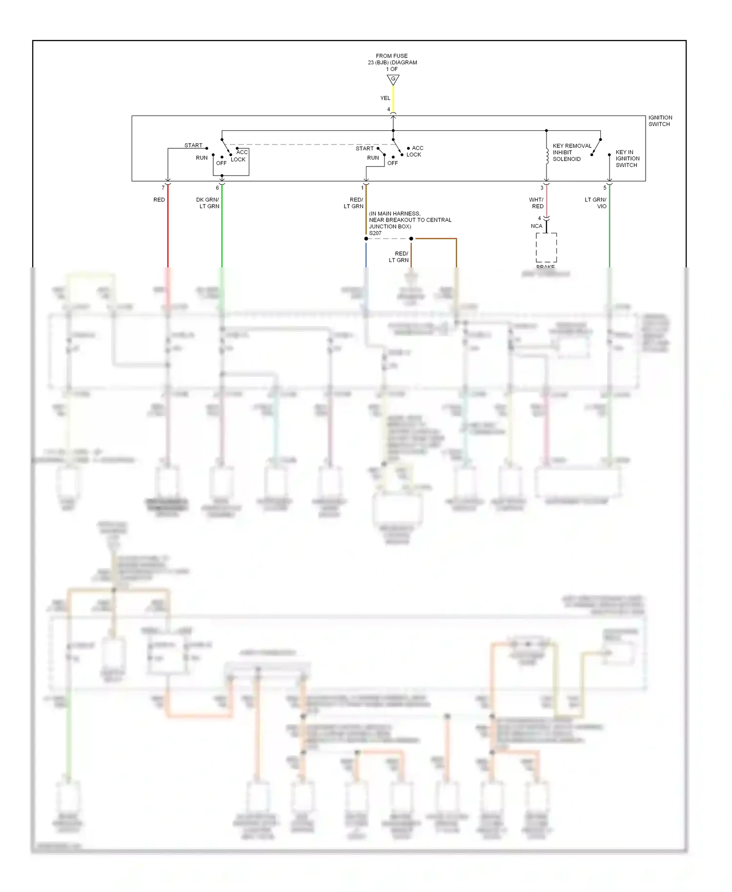 Wiring diagram lt grn for Ford Explorer III (2001-2006) (25 of 54)