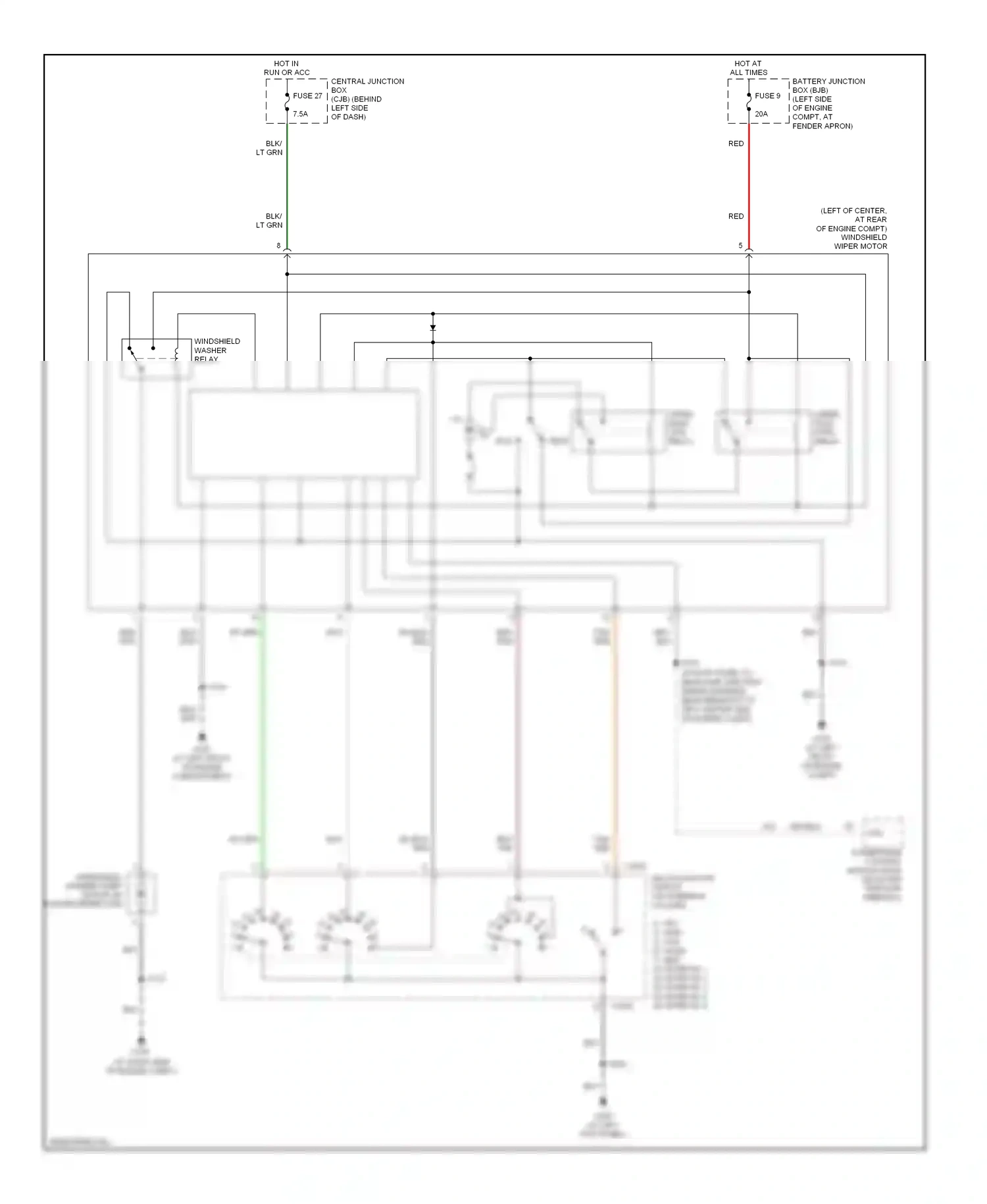 Ford Explorer III (2001-2006) rest wiring diagram  (4 of 4)