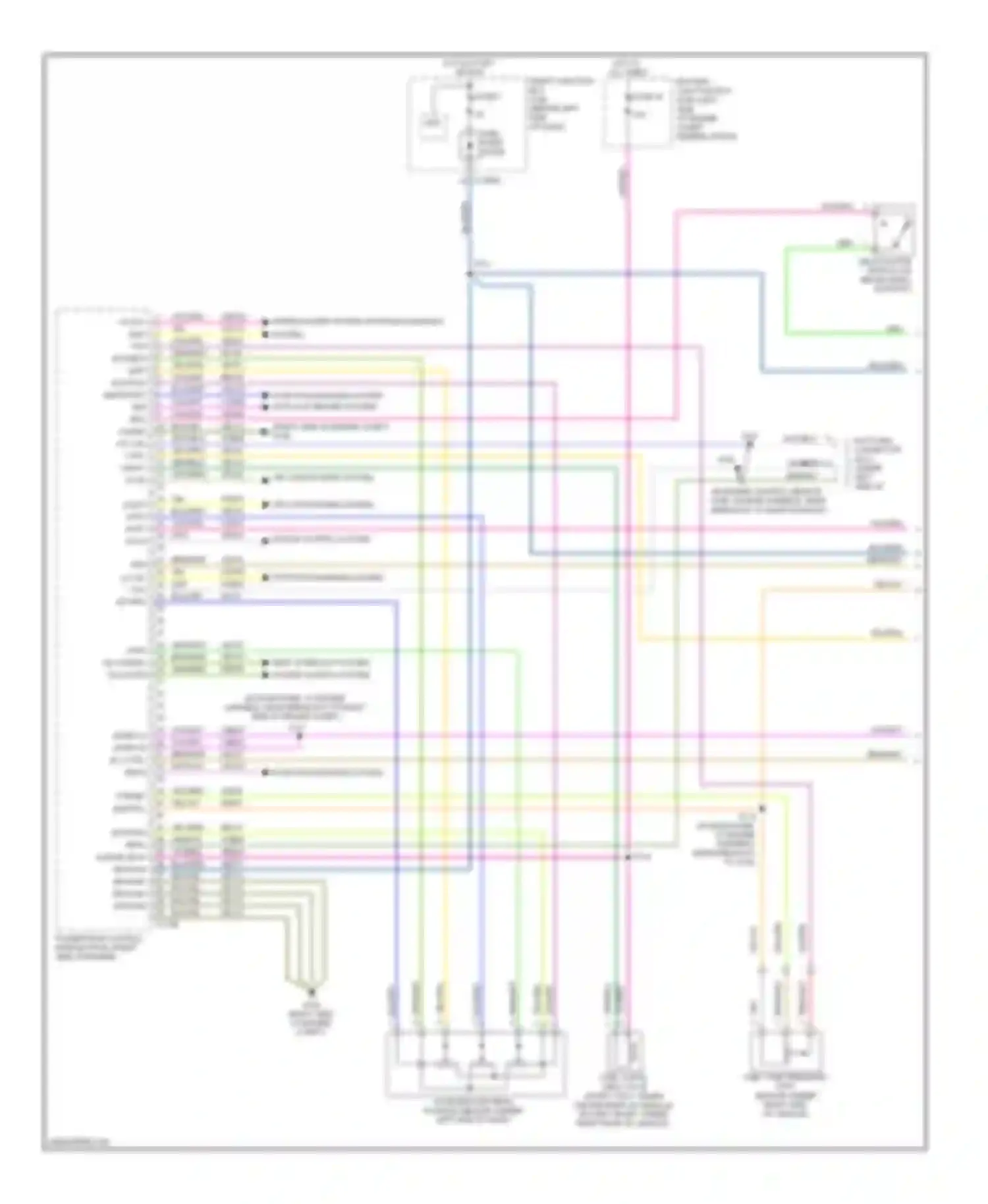 Explorer Ford IV (2005-2010): Wiring diagram engine performance 4.6l (1 of 5)