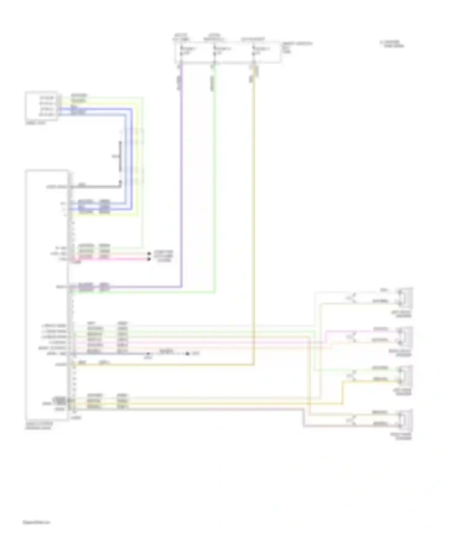 Explorer Ford IV (2005-2010): Base radio circuit