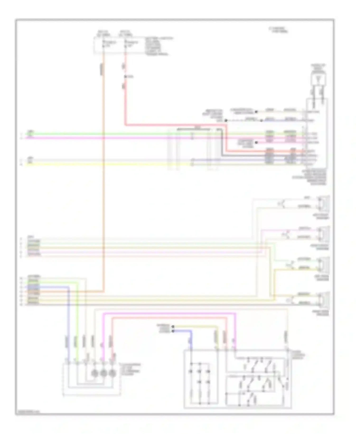 Explorer Ford IV (2005-2010): Premium radio circuit, without sync (2 of 2)