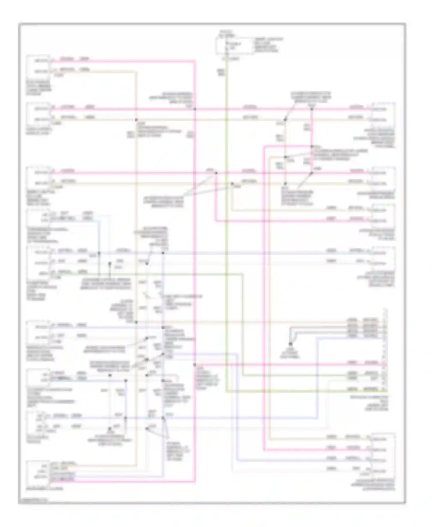 Wiring diagram 2 6 hs can - hs can + for Ford Explorer IV (2005-2010) (1 of 1)