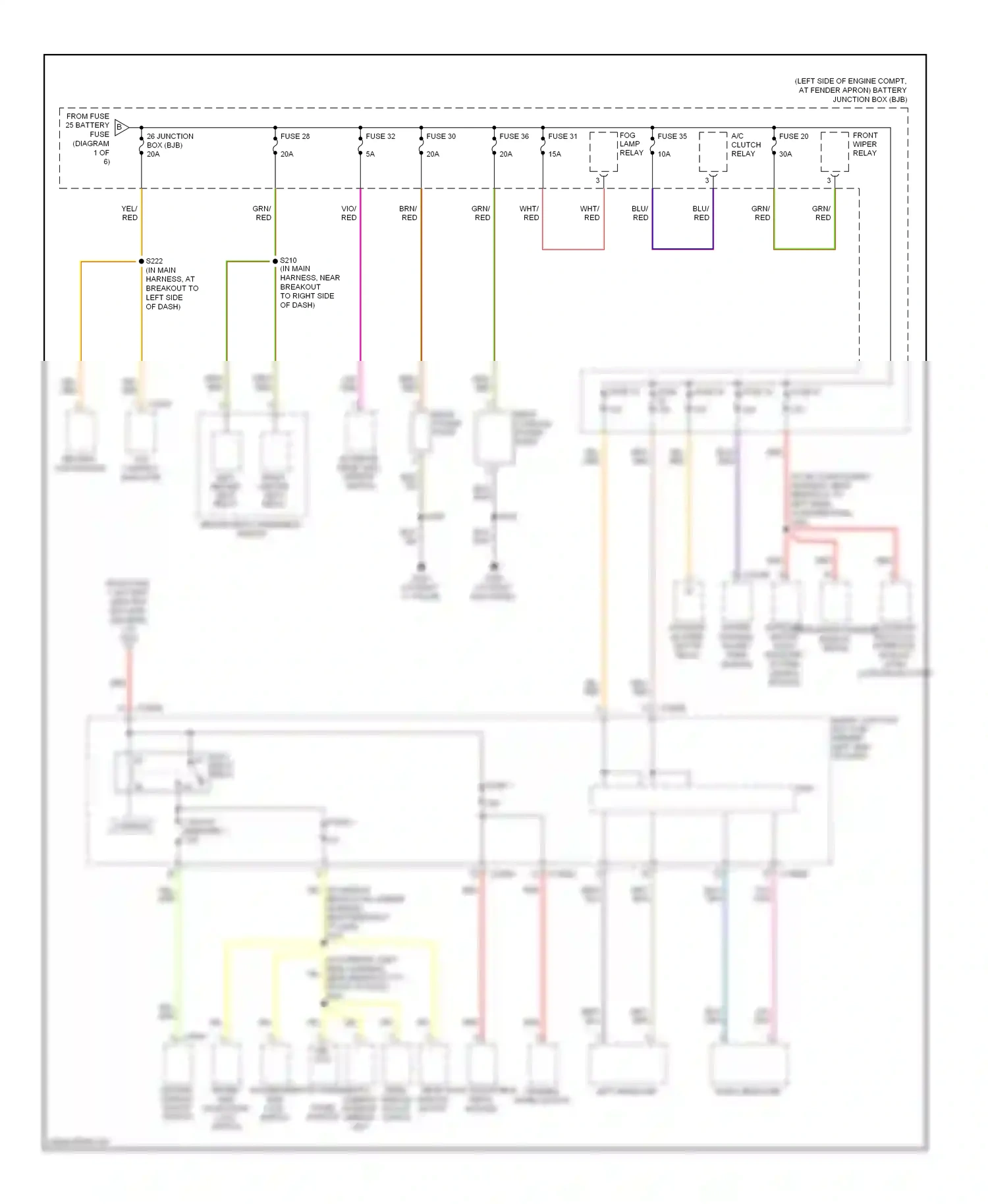 Ford Explorer IV (2005-2010) blu wiring diagram  (28 of 59)
