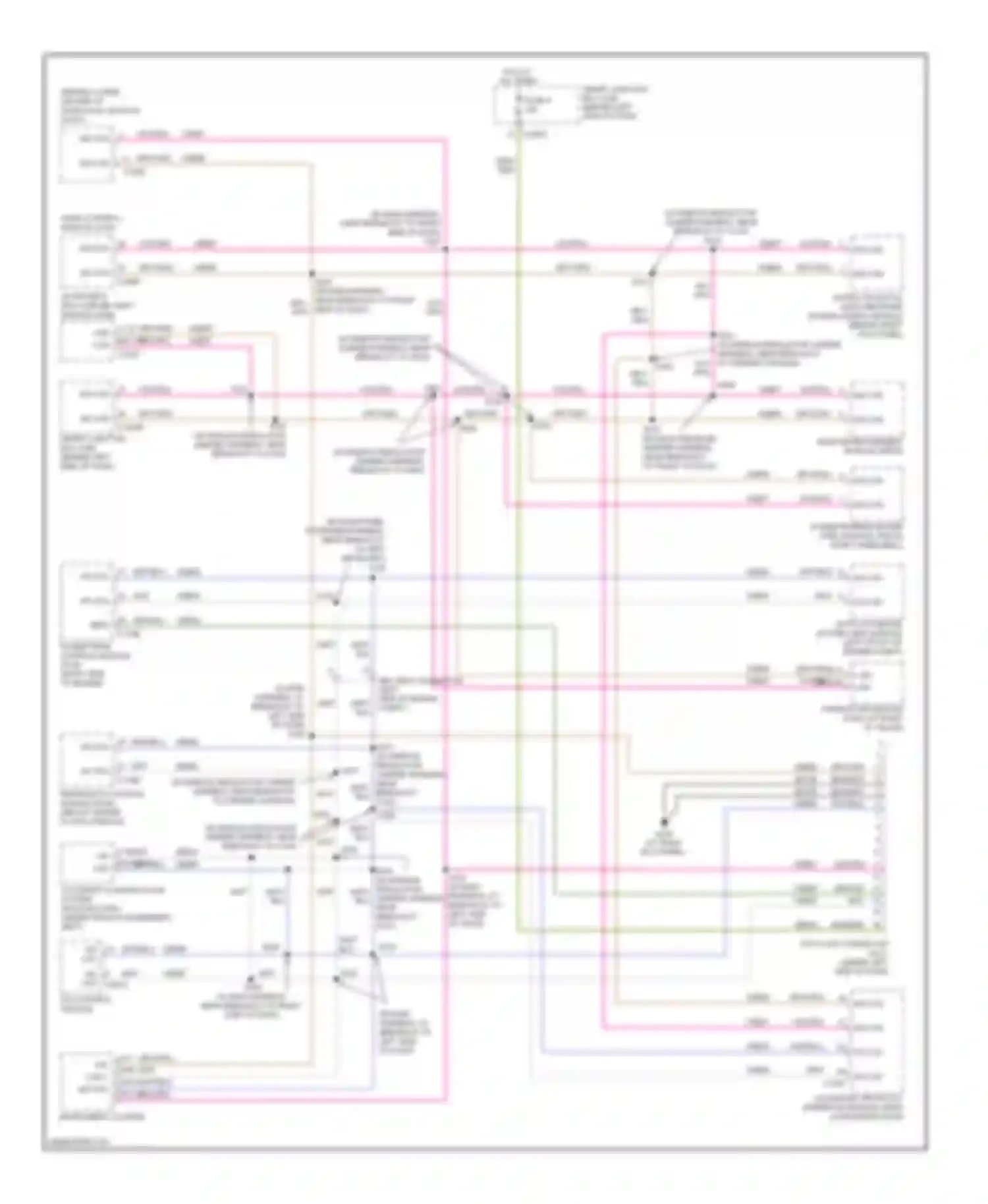 Wiring diagram 4 8 7 5 ms can + hs can - hs can + ms can - for Ford Explorer IV (2005-2010)