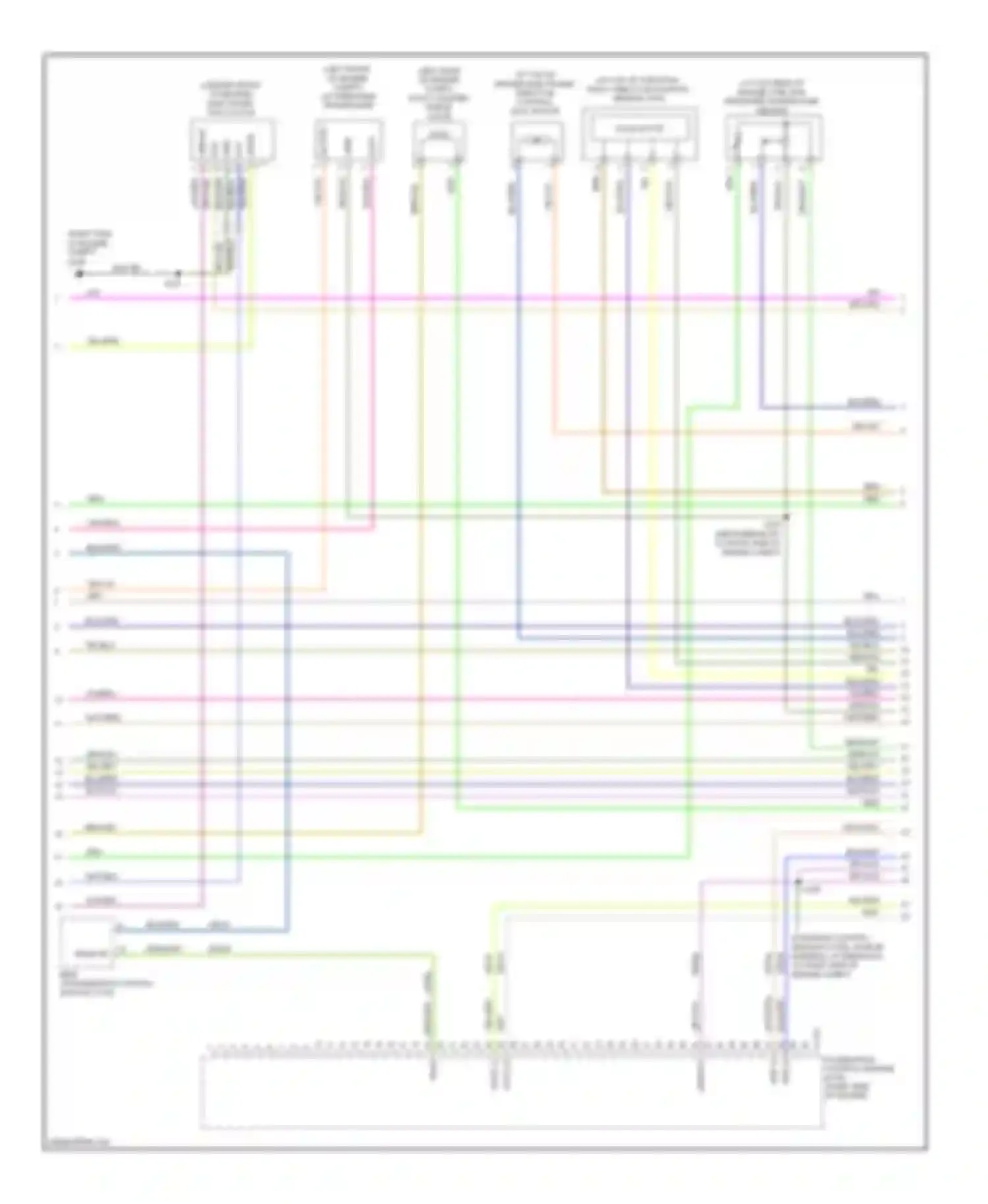 Wiring diagram solid state for Ford Explorer IV (2005-2010)