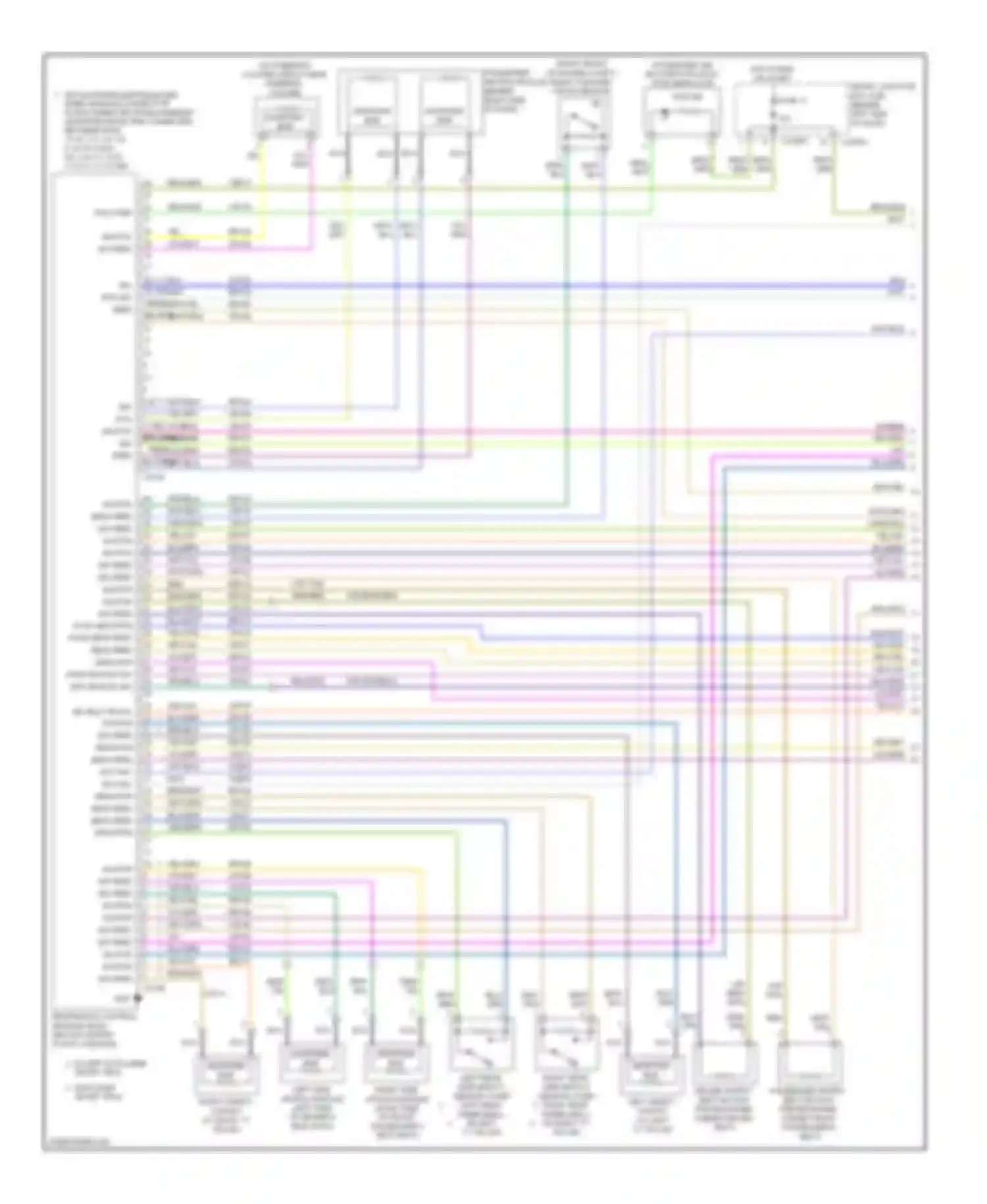 Wiring diagram sig rtn sig feed for Ford Explorer IV (2005-2010)