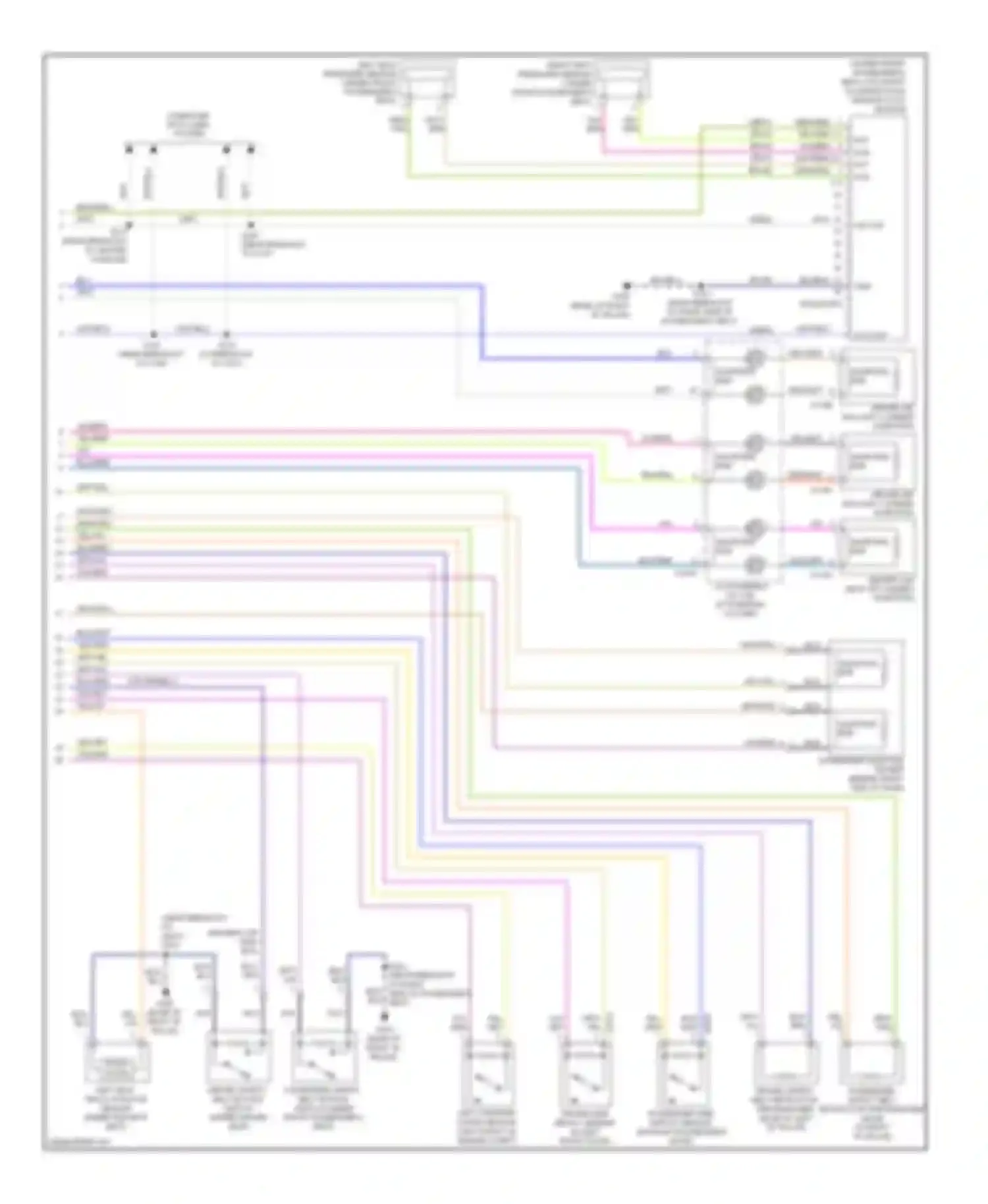 Wiring diagram solid state for Ford Explorer IV (2005-2010)