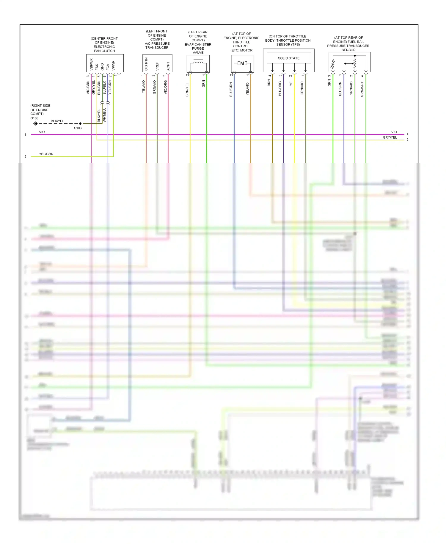 Wiring diagram wht/org for Ford Explorer IV (2005-2010) (9 of 26)