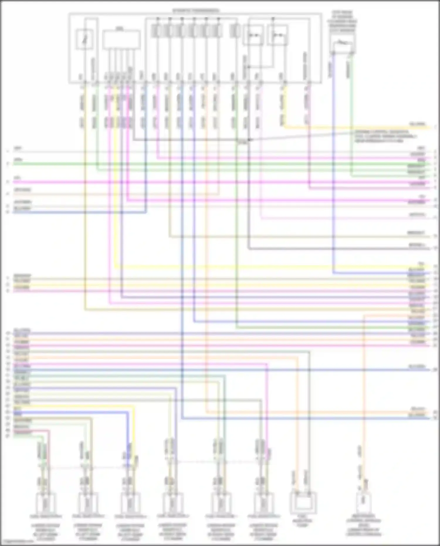 Explorer Ford V facelift 2 (2017-2019): Wiring diagram engine performance 3.5l turbo (4 of 7)