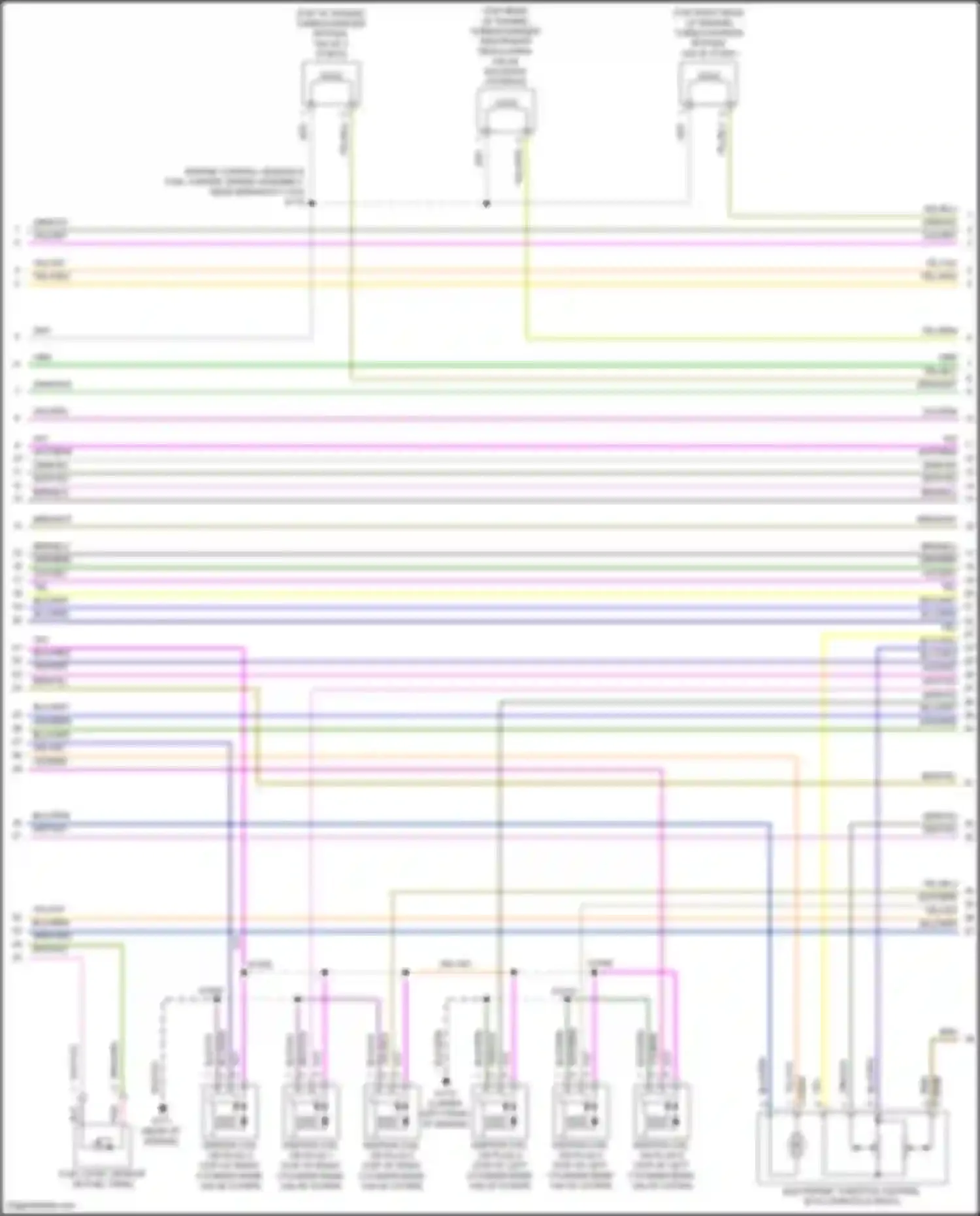Explorer Ford V facelift 2 (2017-2019): Wiring diagram engine performance 3.5l turbo (6 of 7)