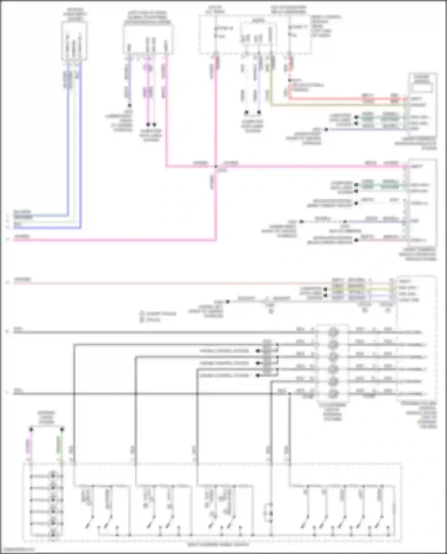 Wiring diagram a/d channel 3 for Ford Explorer V facelift 2 (2017-2019) (3 of 9)