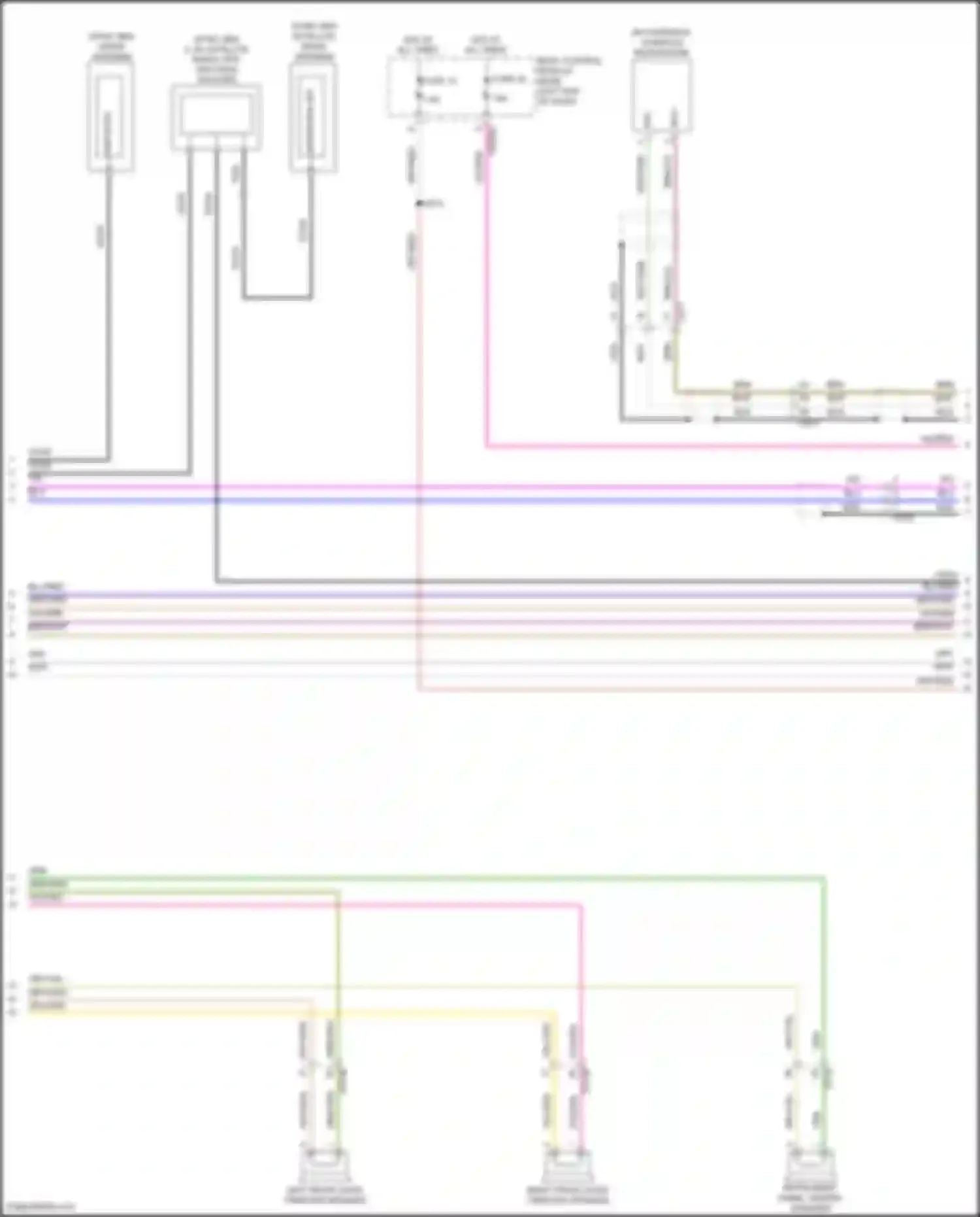 Wiring diagram am/fm sig for Ford Explorer V facelift 2 (2017-2019) (2 of 6)