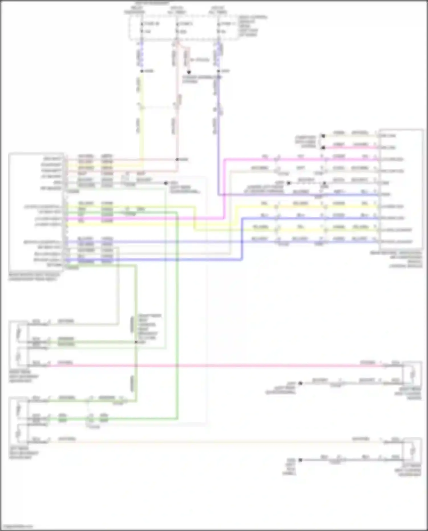 Wiring diagram blk/wht for Ford Explorer V facelift 2 (2017-2019) (10 of 40)