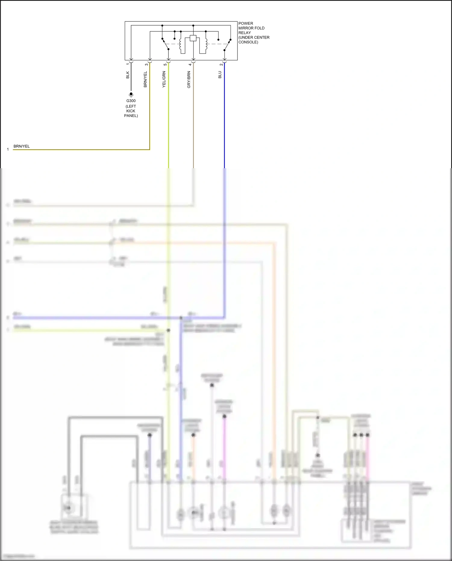 Wiring diagram blk/yel for Ford Explorer V facelift 2 (2017-2019) (29 of 42)