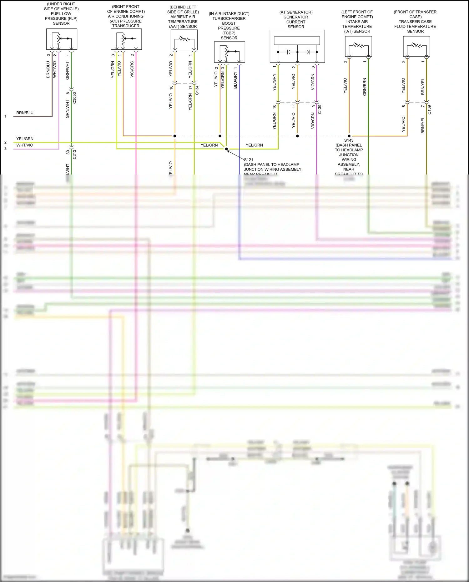 Wiring diagram brn/blu for Ford Explorer V facelift 2 (2017-2019) (29 of 47)
