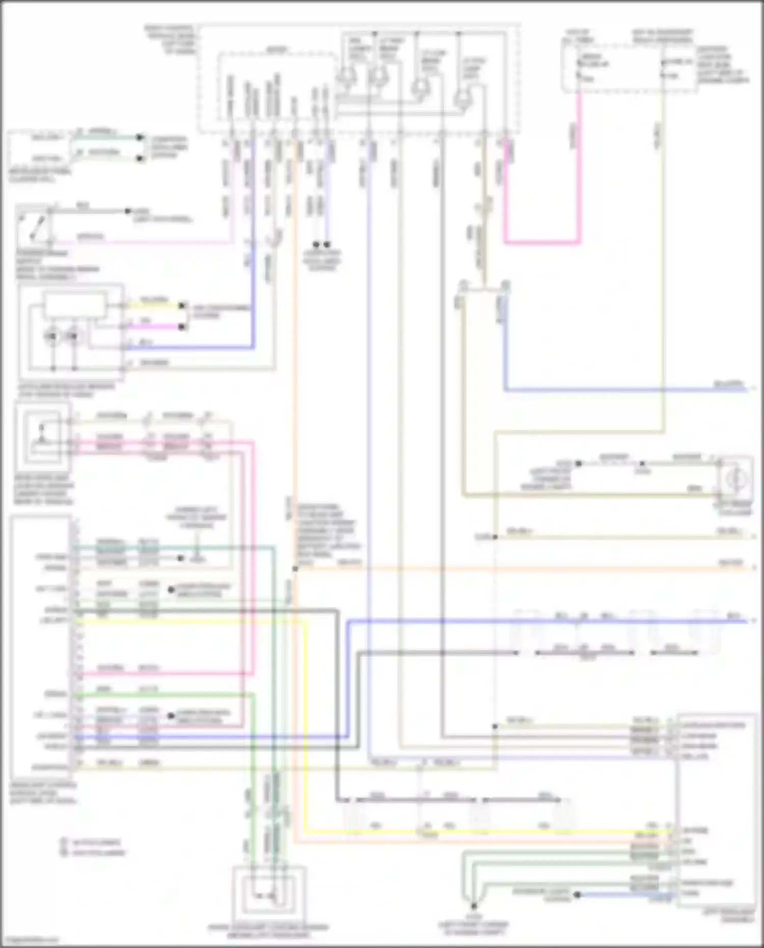 Wiring diagram computer data lines system for Ford Explorer V facelift 2 (2017-2019) (14 of 92)