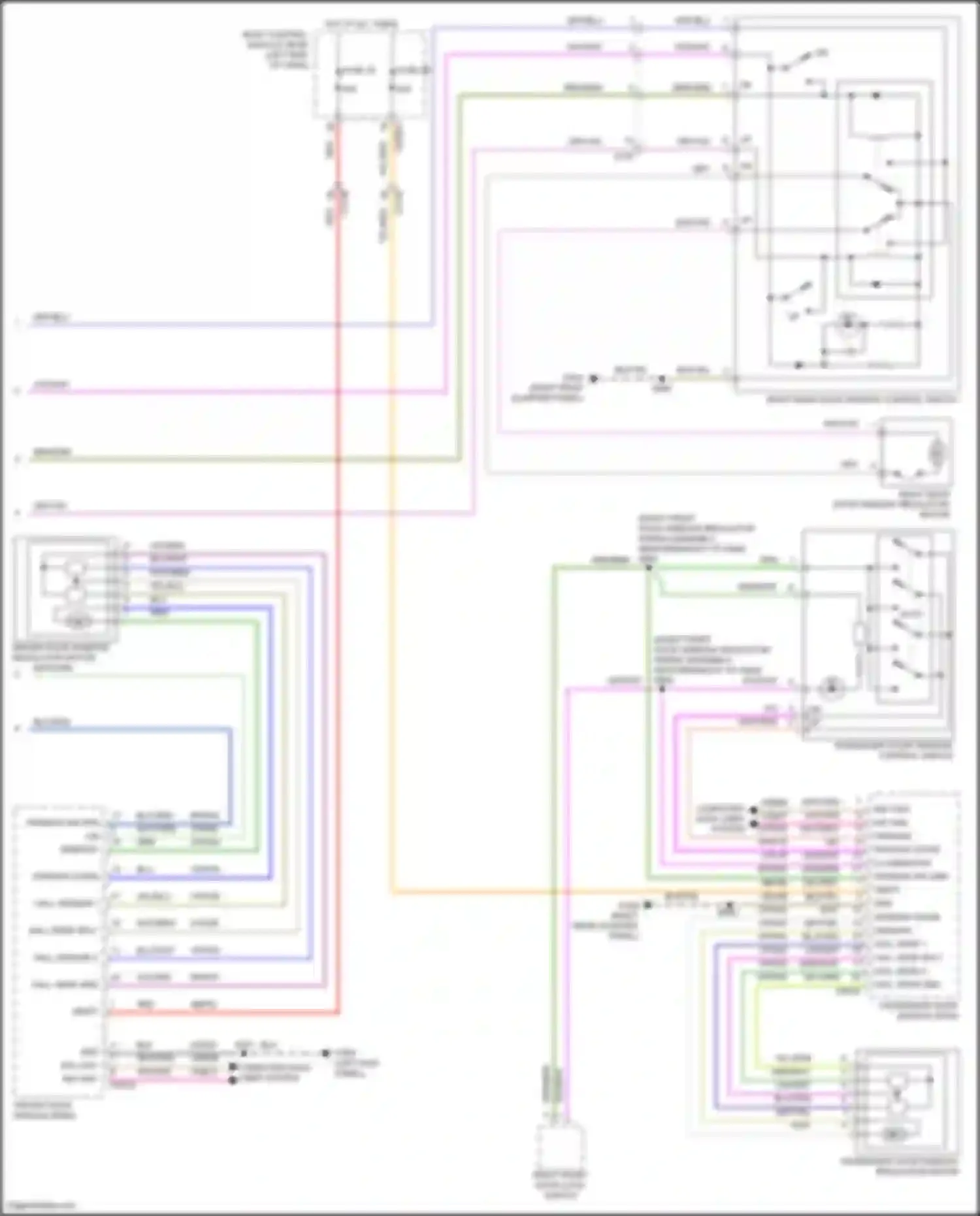 Wiring diagram computer data lines system for Ford Explorer V facelift 2 (2017-2019) (18 of 92)