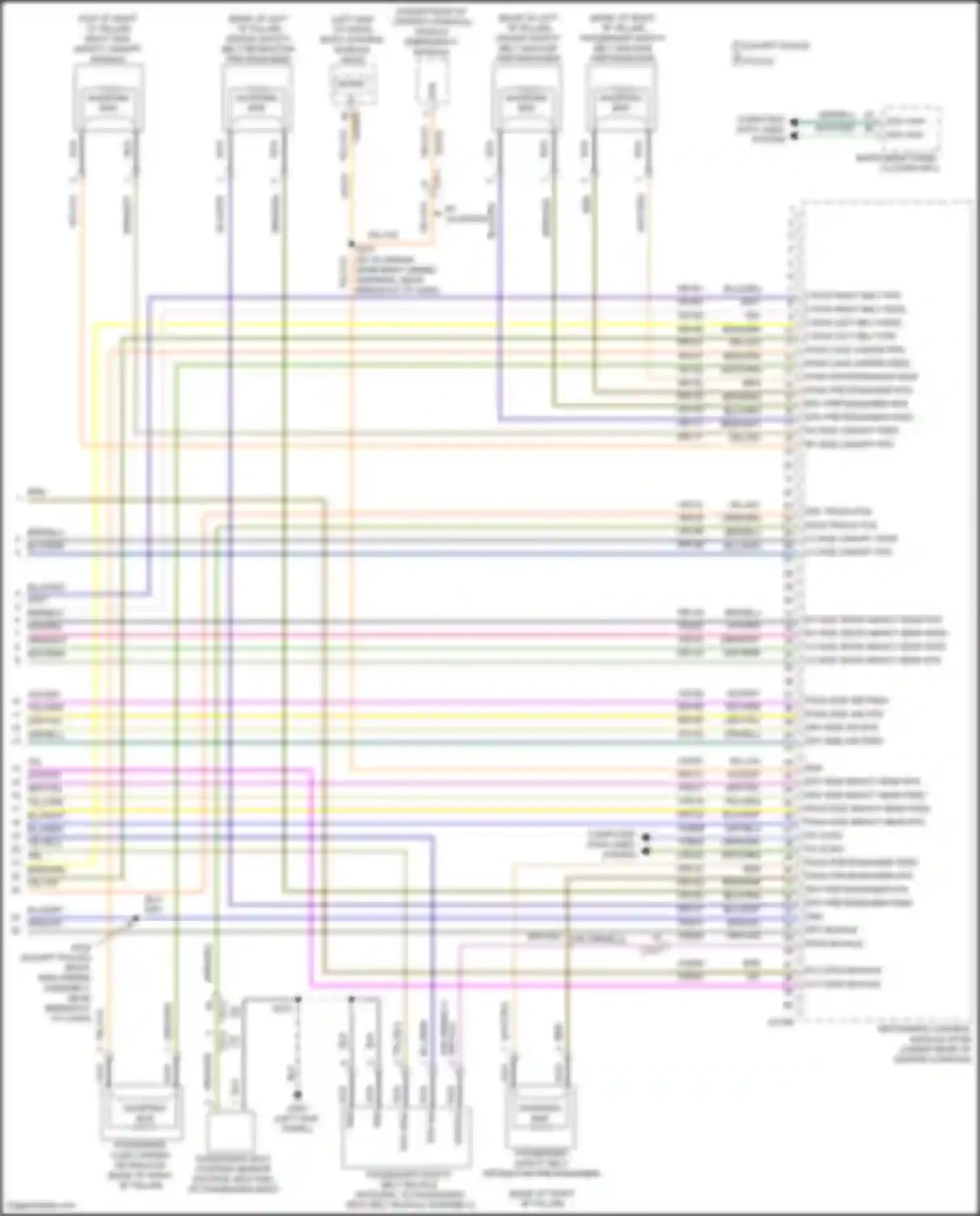 Wiring diagram computer data lines system for Ford Explorer V facelift 2 (2017-2019) (58 of 92)