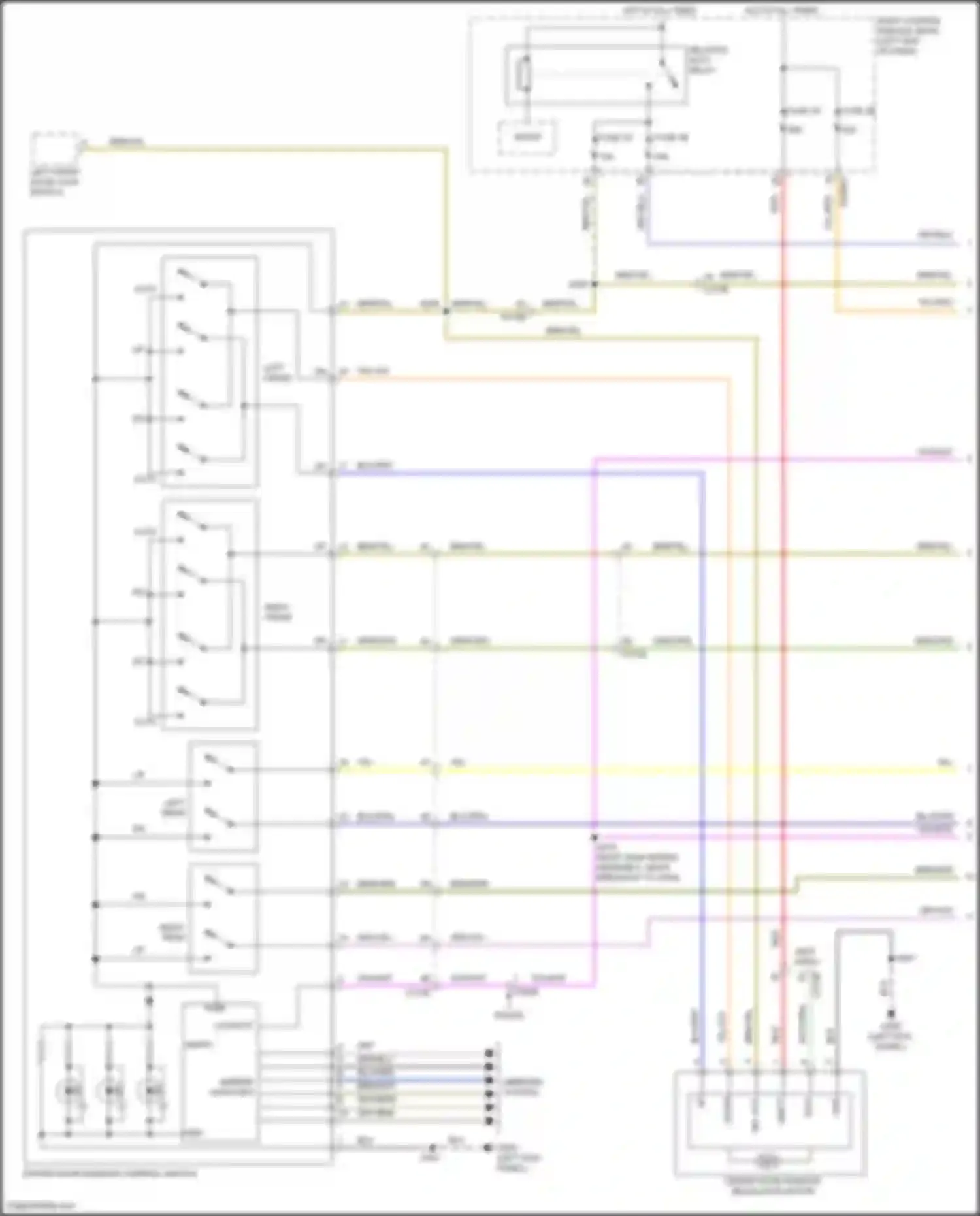 Wiring diagram delayed accy relay for Ford Explorer V facelift 2 (2017-2019) (4 of 4)