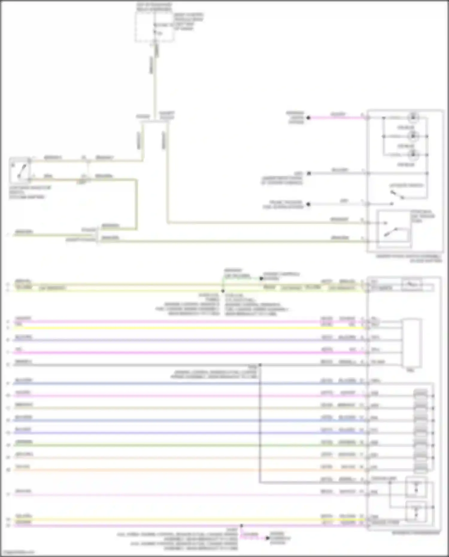 Wiring diagram engine controls system for Ford Explorer V facelift 2 (2017-2019) (2 of 9)