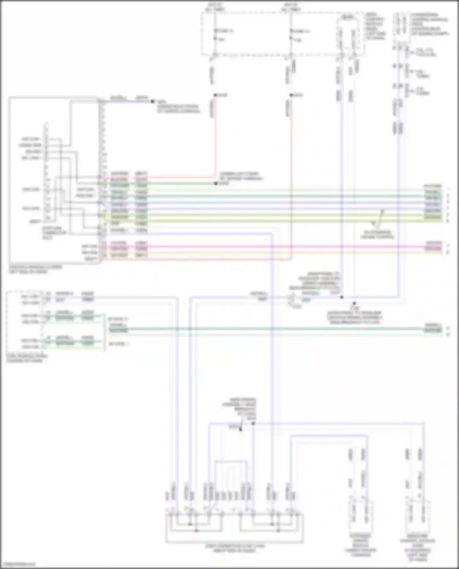 Wiring diagram extended power module for Ford Explorer V facelift 2 (2017-2019) (2 of 5)