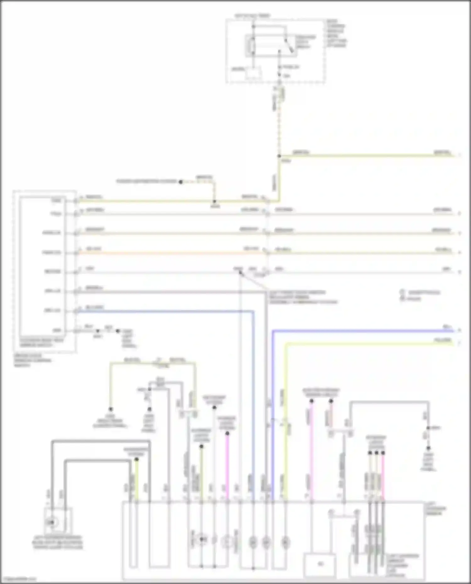 Wiring diagram fuse 23 for Ford Explorer V facelift 2 (2017-2019) (6 of 9)