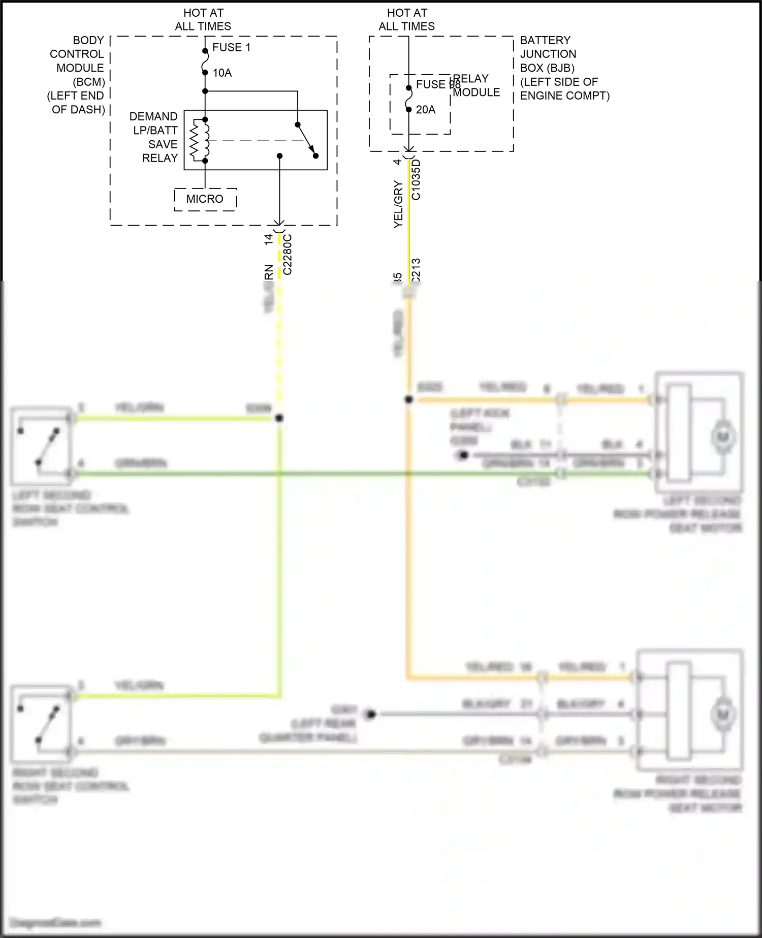 Wiring diagram grn/brn for Ford Explorer V facelift 2 (2017-2019) (9 of 42)