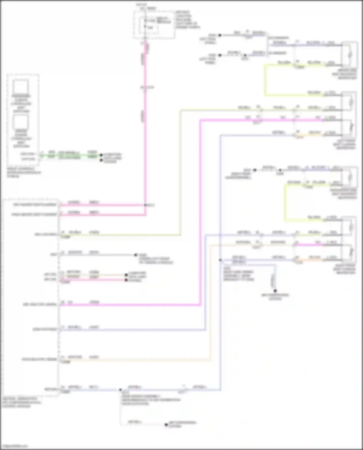 Wiring diagram relay module for Ford Explorer V facelift 2 (2017-2019) (3 of 36)