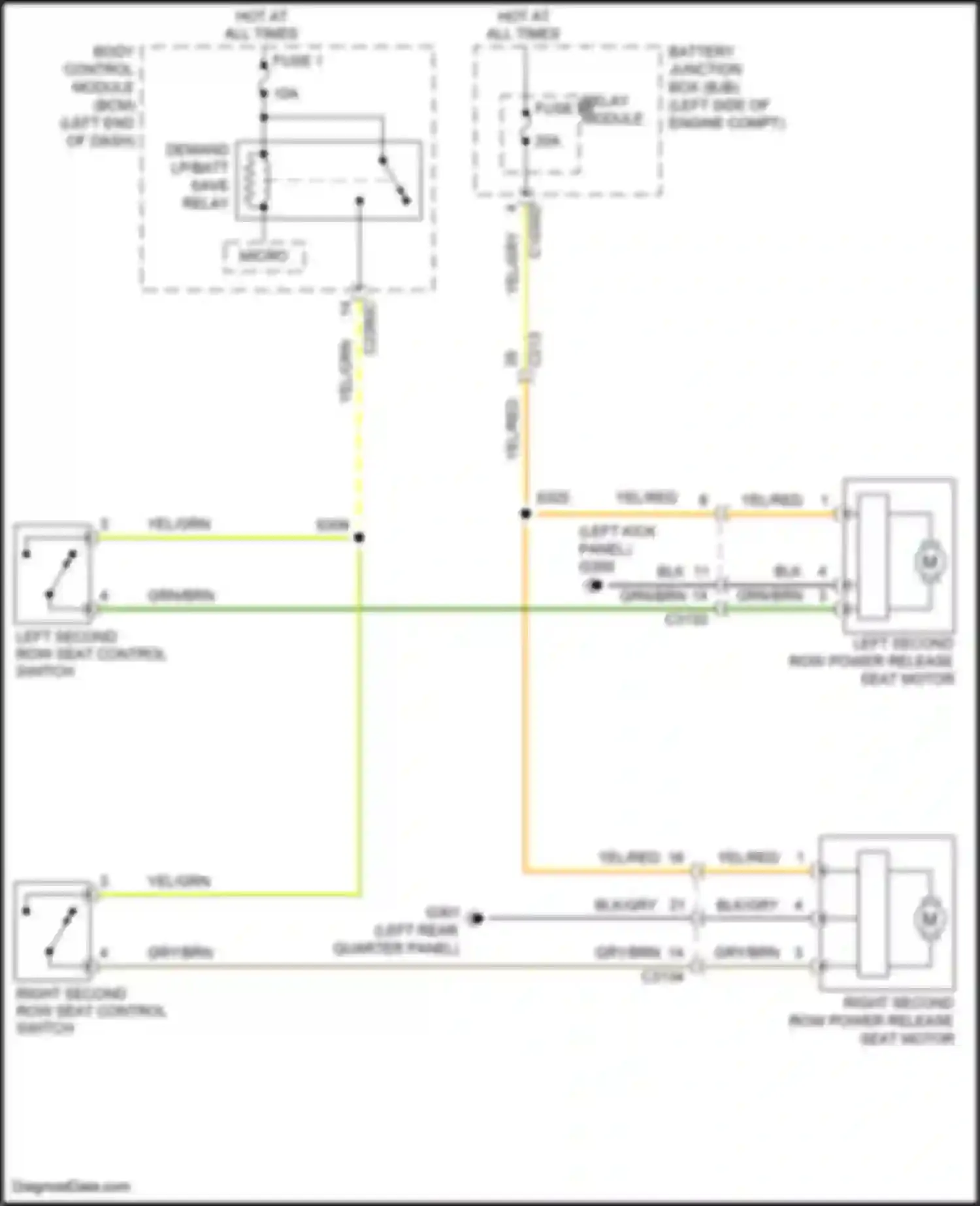 Wiring diagram relay module for Ford Explorer V facelift 2 (2017-2019) (6 of 36)