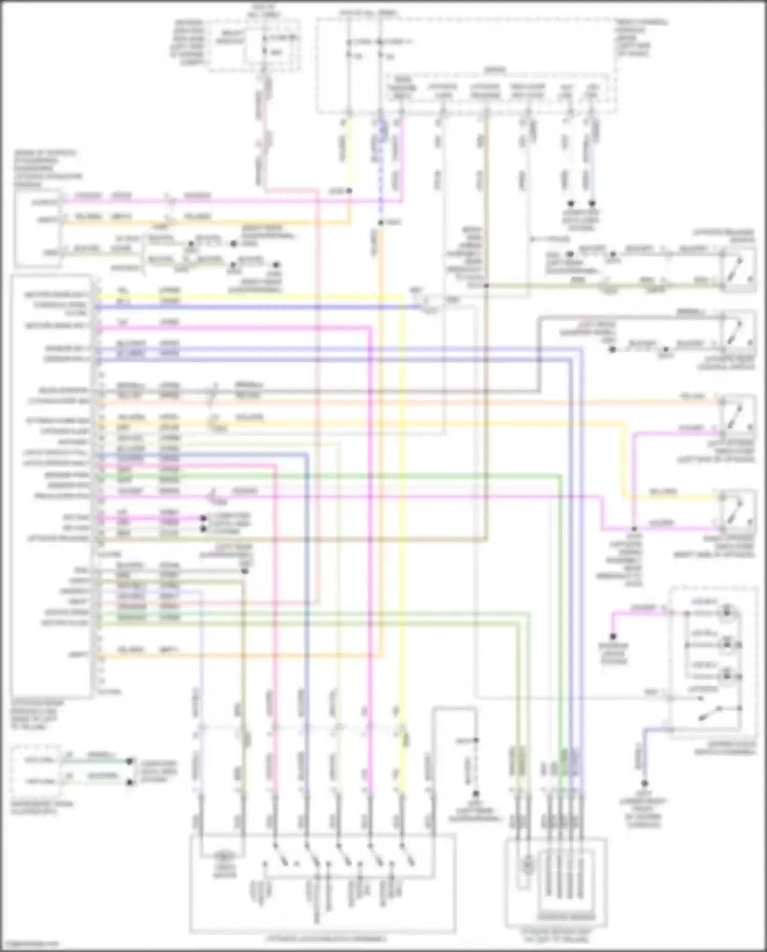 Wiring diagram sensor rtn for Ford Explorer V facelift 2 (2017-2019) (1 of 1)