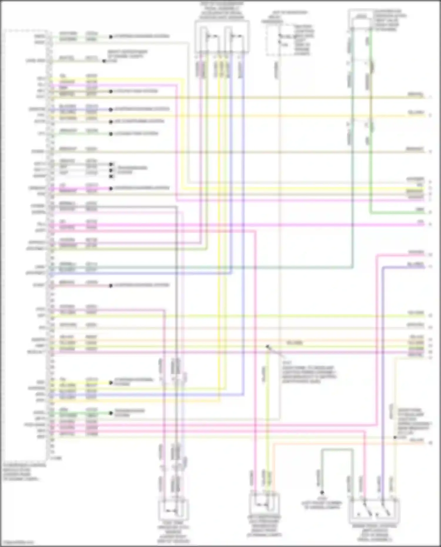 Wiring diagram starting/charging system for Ford Explorer V facelift 2 (2017-2019) (8 of 9)