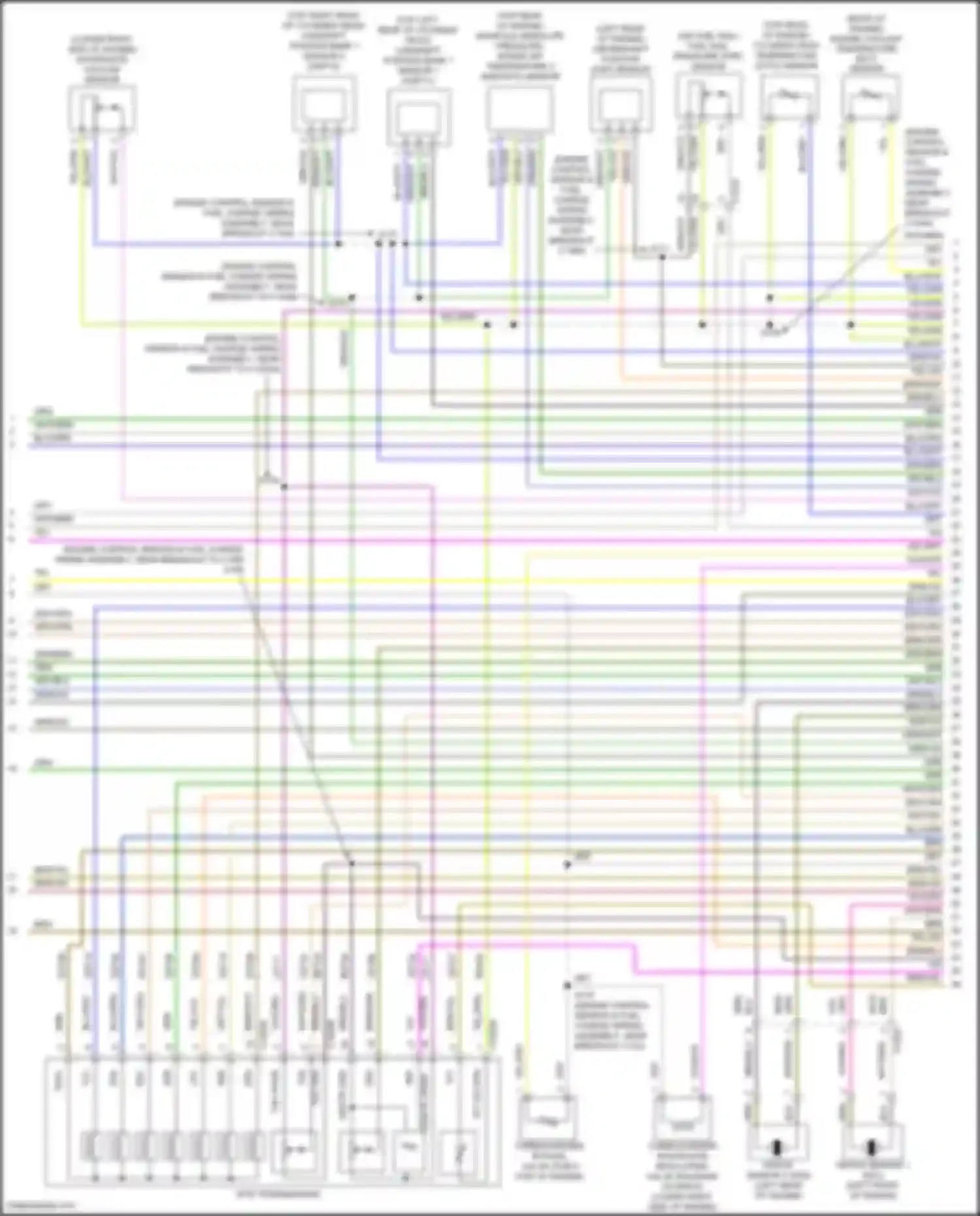 Wiring diagram tft sig rtn for Ford Explorer V facelift 2 (2017-2019) (2 of 4)