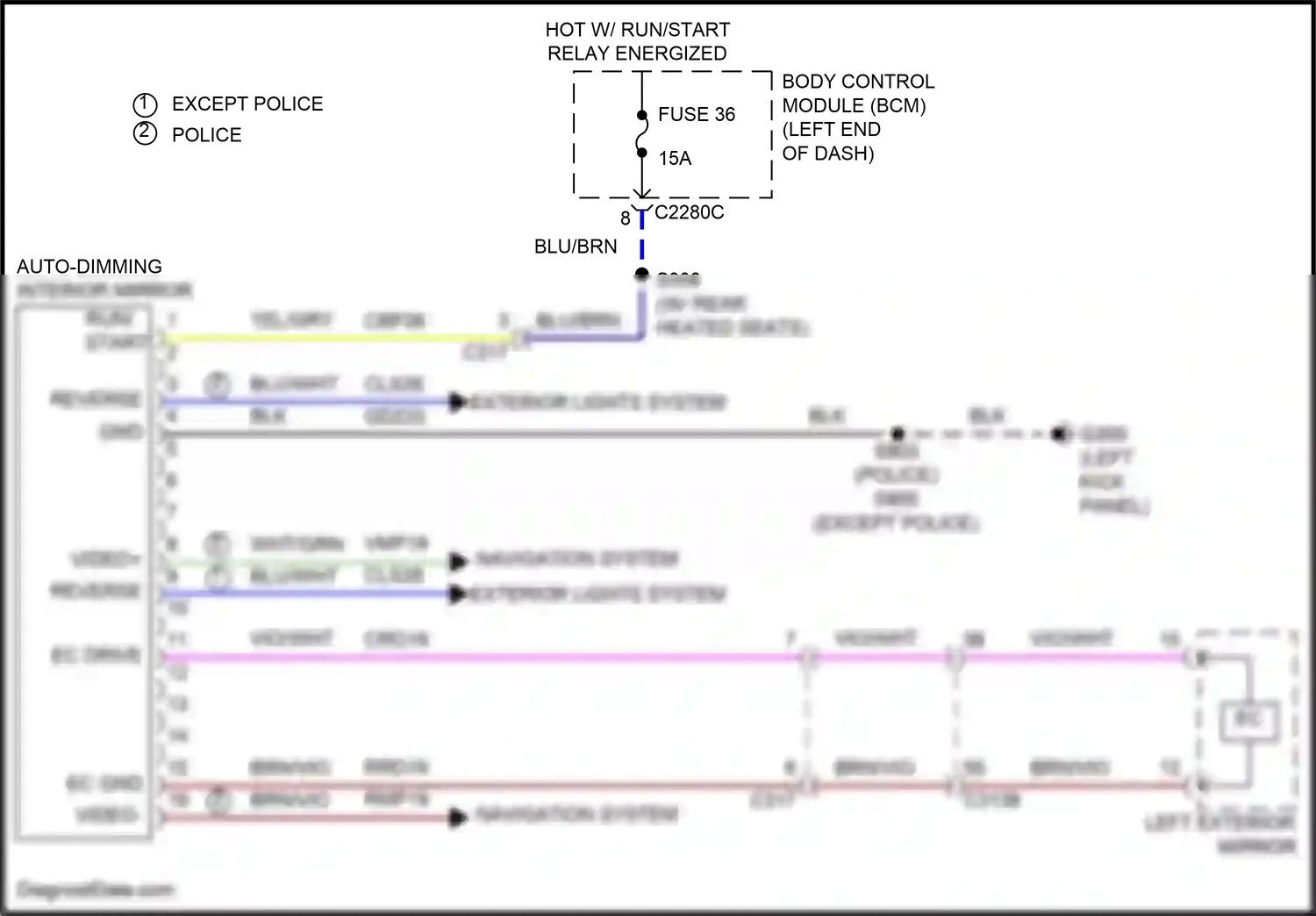 Wiring diagram video+ for Ford Explorer V facelift 2 (2017-2019) (11 of 12)