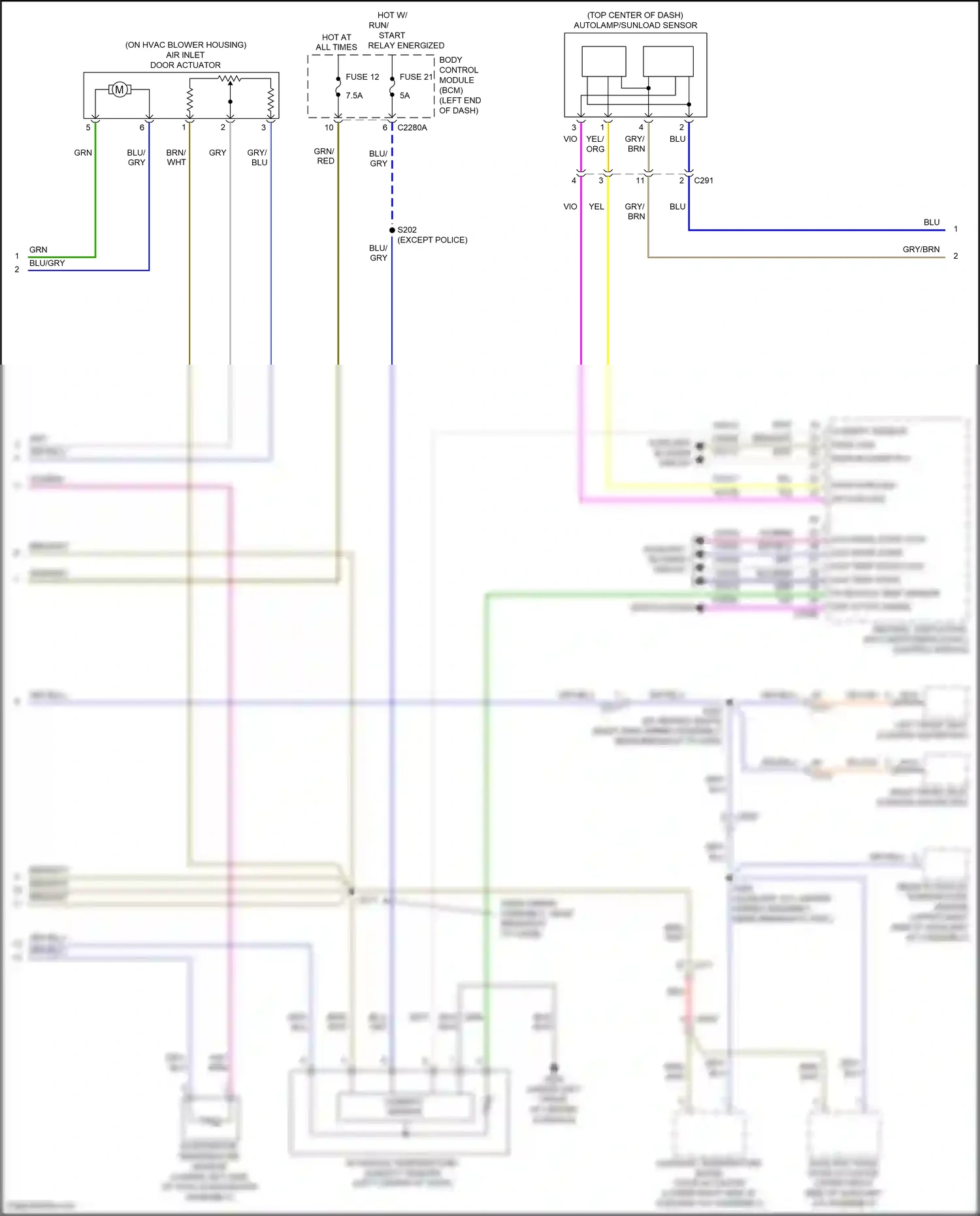 Wiring diagram vio for Ford Explorer V facelift 2 (2017-2019) (61 of 113)