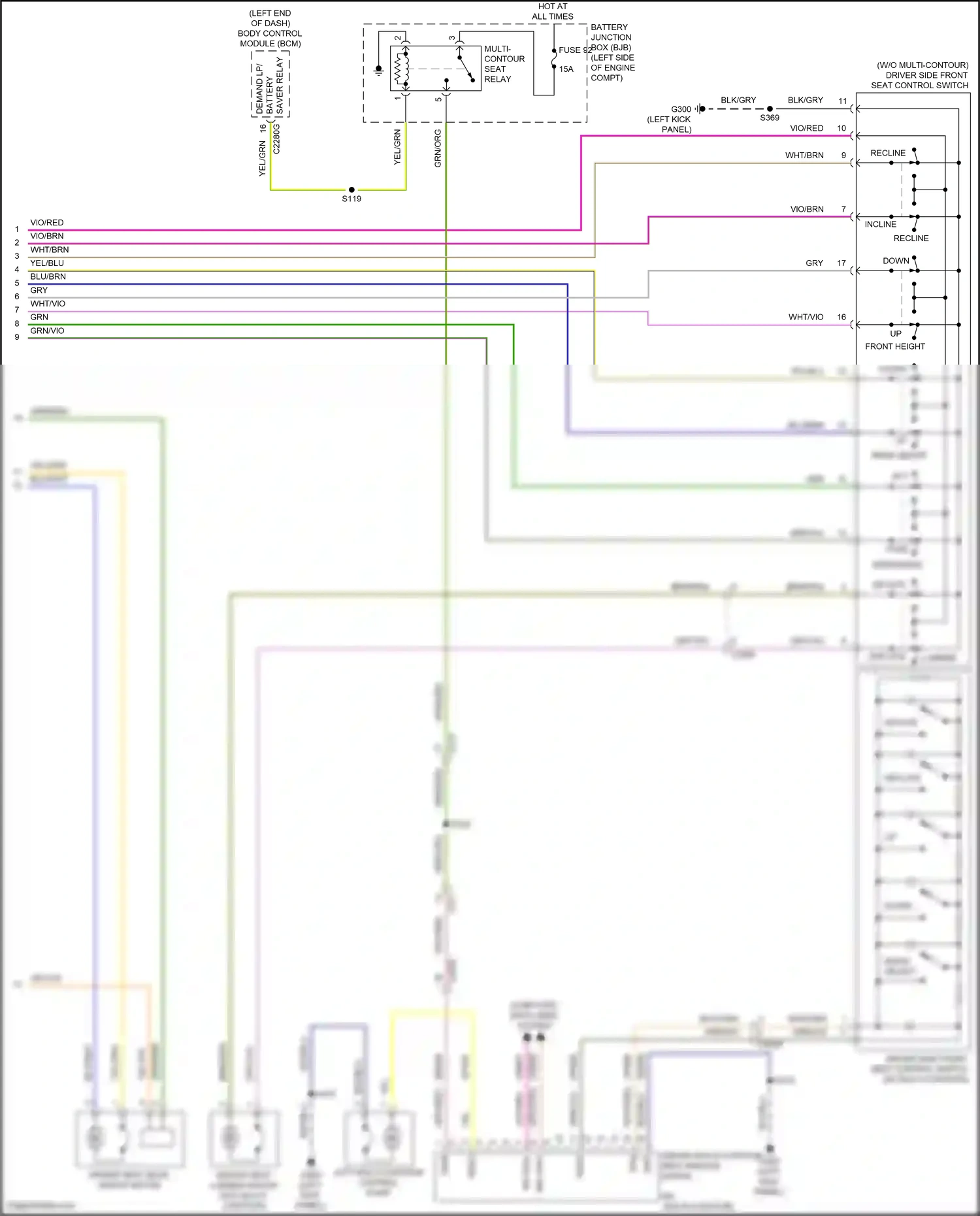 Wiring diagram vio/brn for Ford Explorer V facelift 2 (2017-2019) (15 of 23)