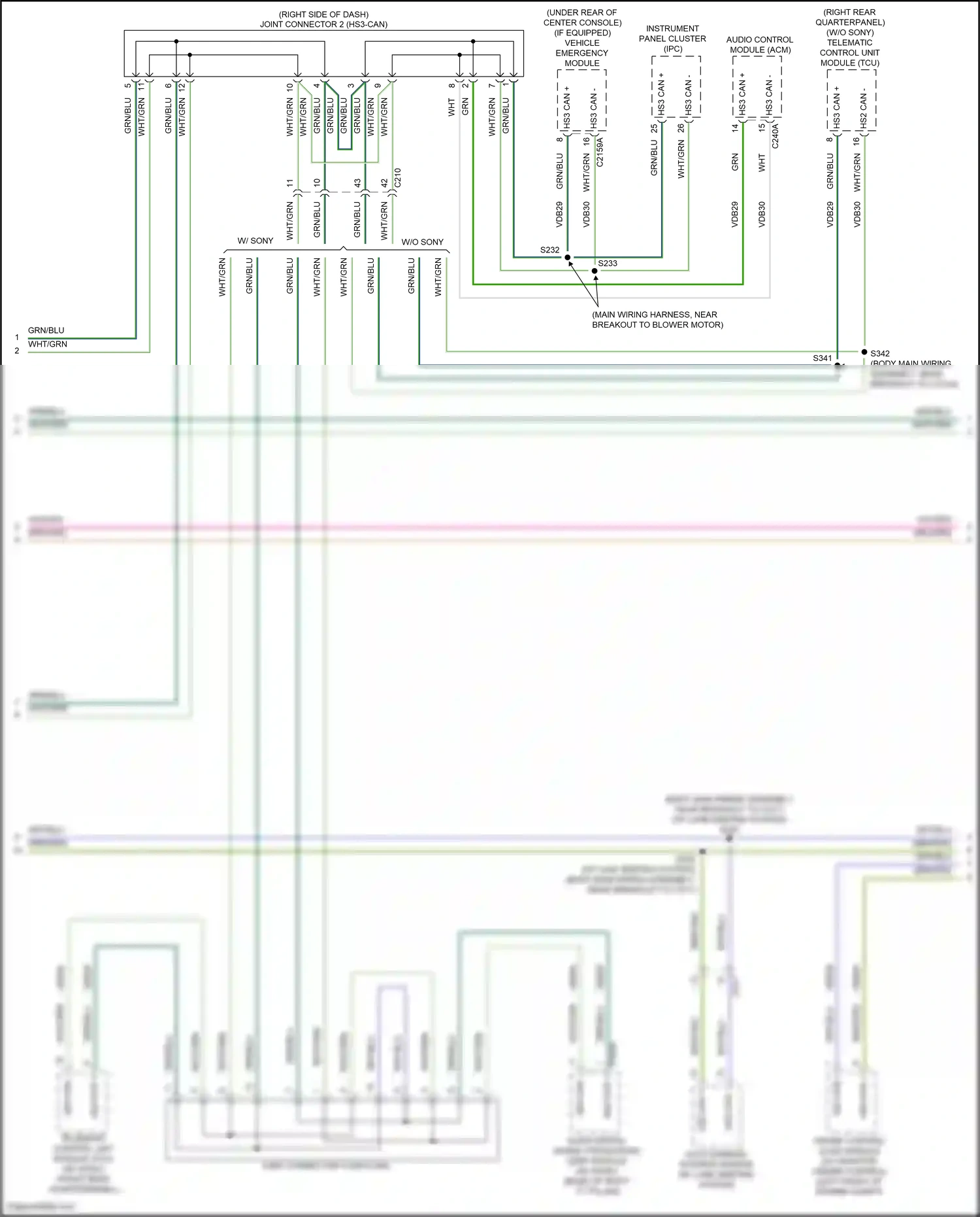 Wiring diagram wht for Ford Explorer V facelift 2 (2017-2019) (73 of 117)