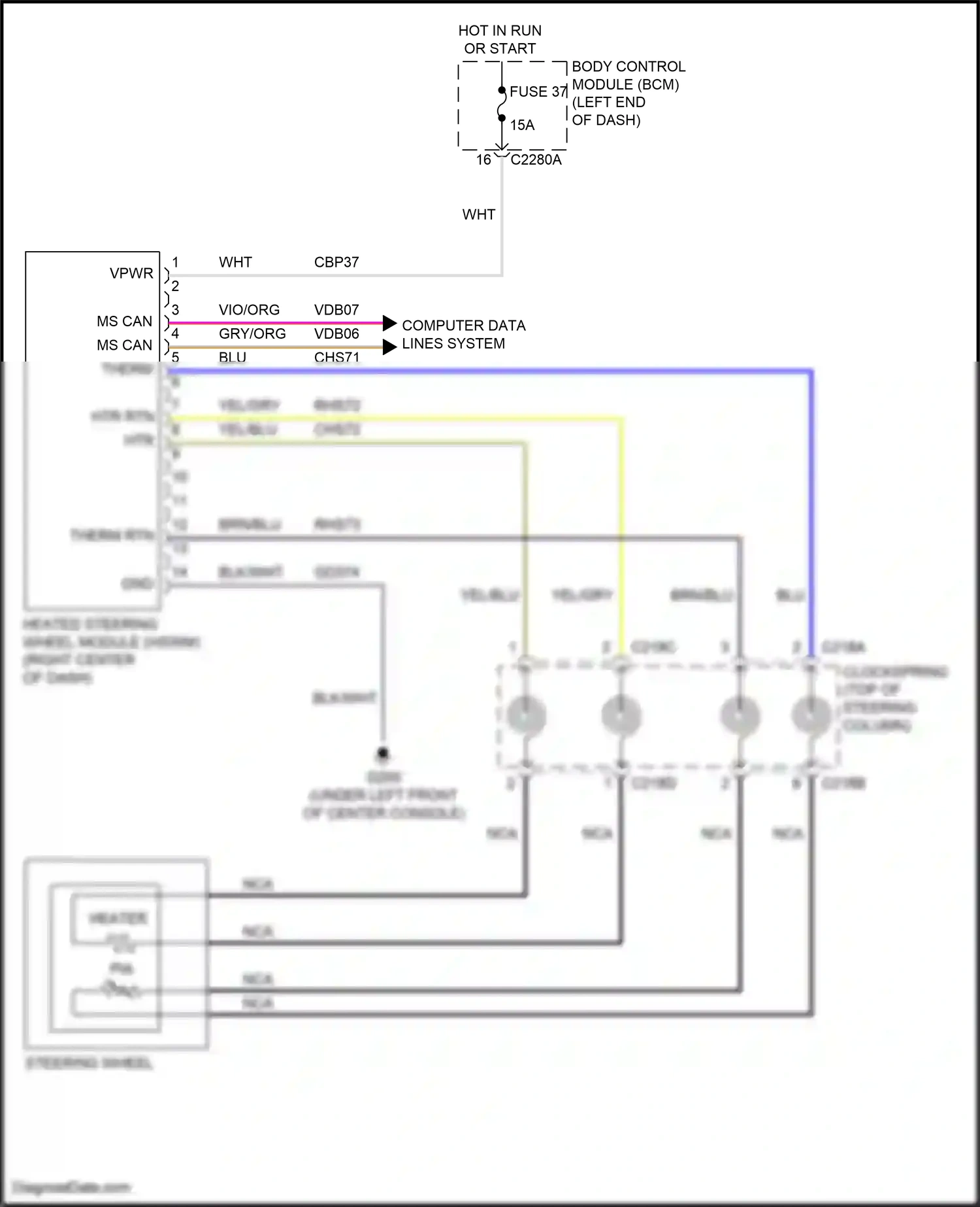 Wiring diagram wht for Ford Explorer V facelift 2 (2017-2019) (5 of 117)